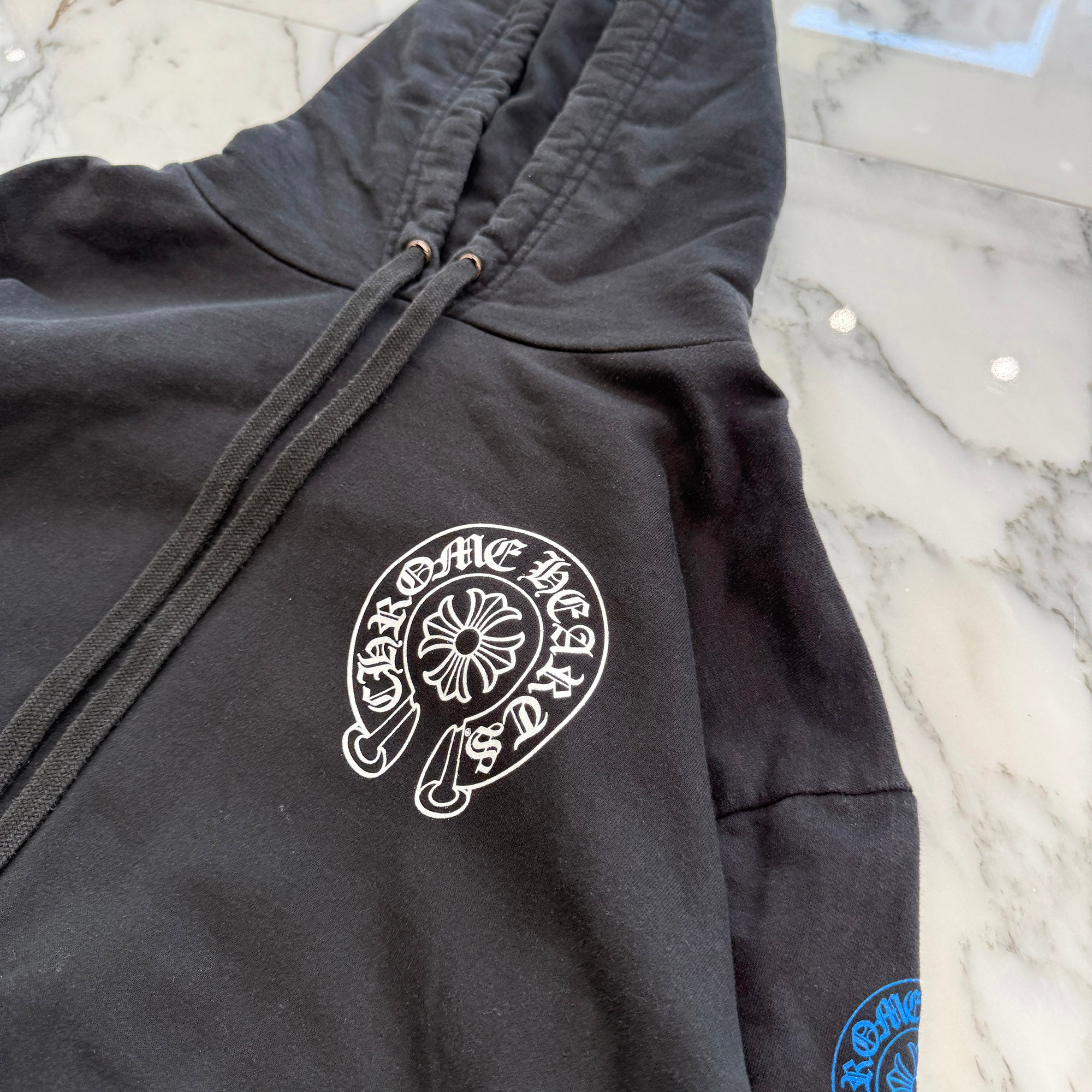CHROME HEARTS 2022SS Multi Color Horseshoe Pullover Hoodie Size S クロムハーツ マルチカラーホースシュー プルオーバーフーディ サイズS