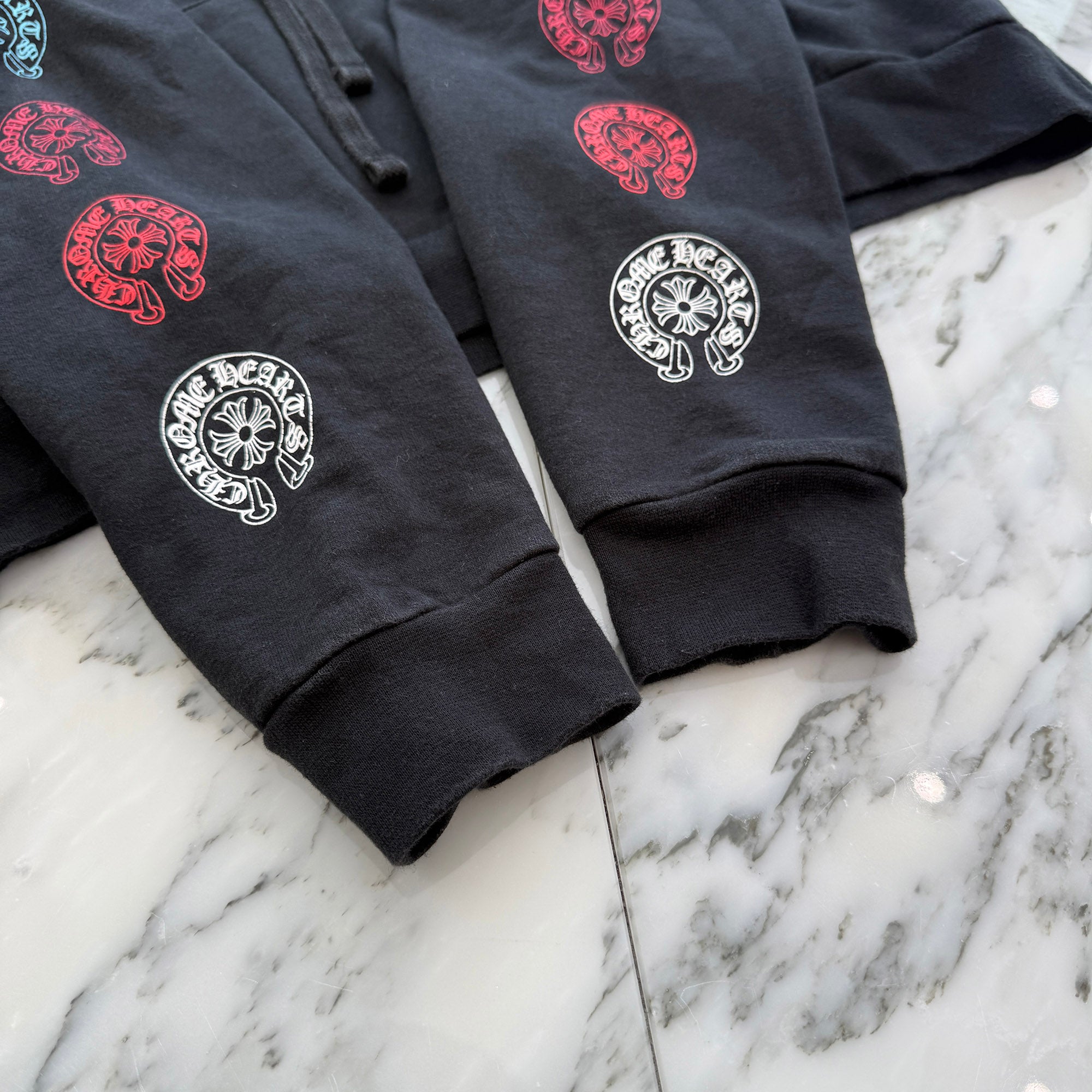 CHROME HEARTS 2022SS Multi Color Horseshoe Pullover Hoodie Size S クロムハーツ マルチカラーホースシュー プルオーバーフーディ サイズS