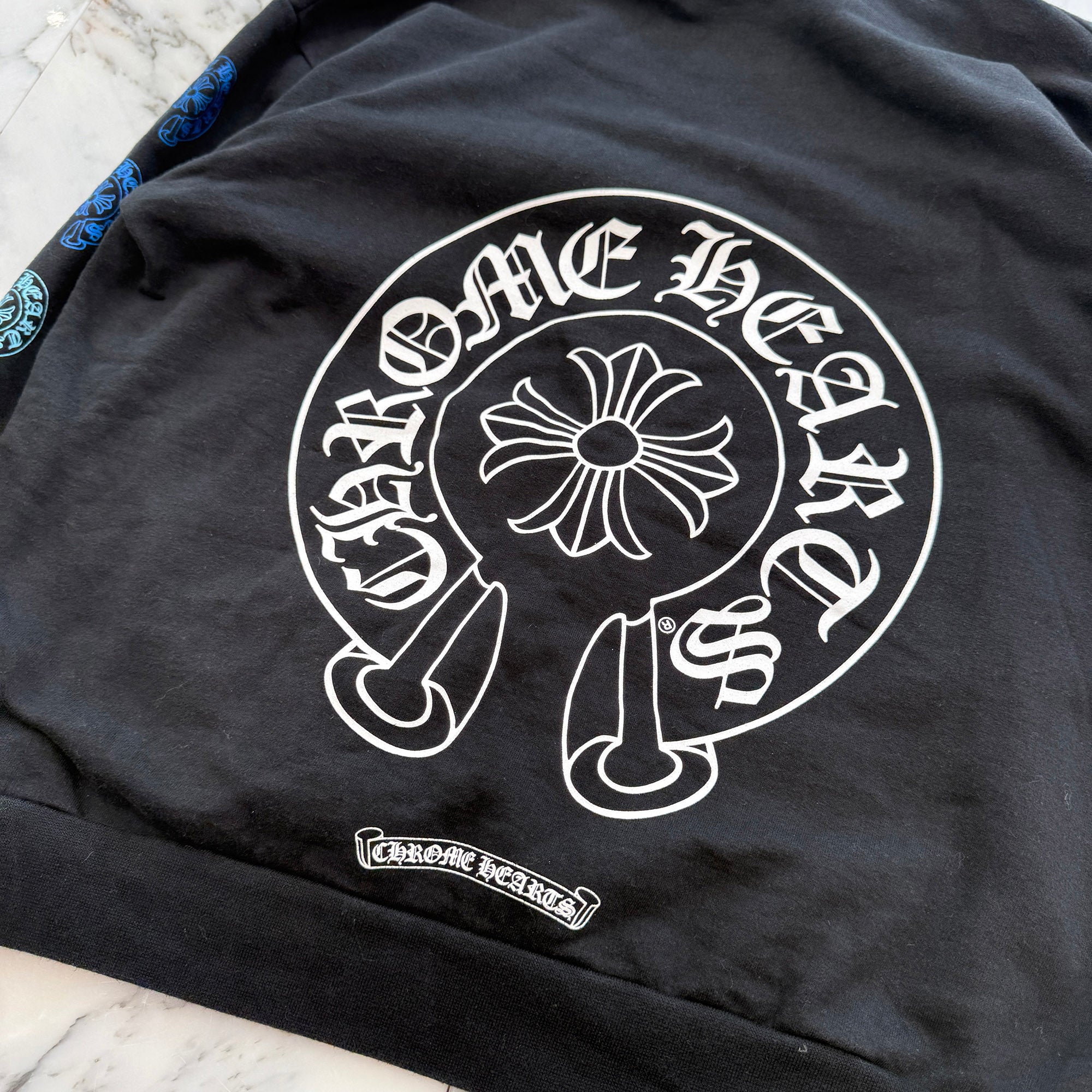 CHROME HEARTS 2022SS Multi Color Horseshoe Pullover Hoodie Size S クロムハーツ マルチカラーホースシュー プルオーバーフーディ サイズS