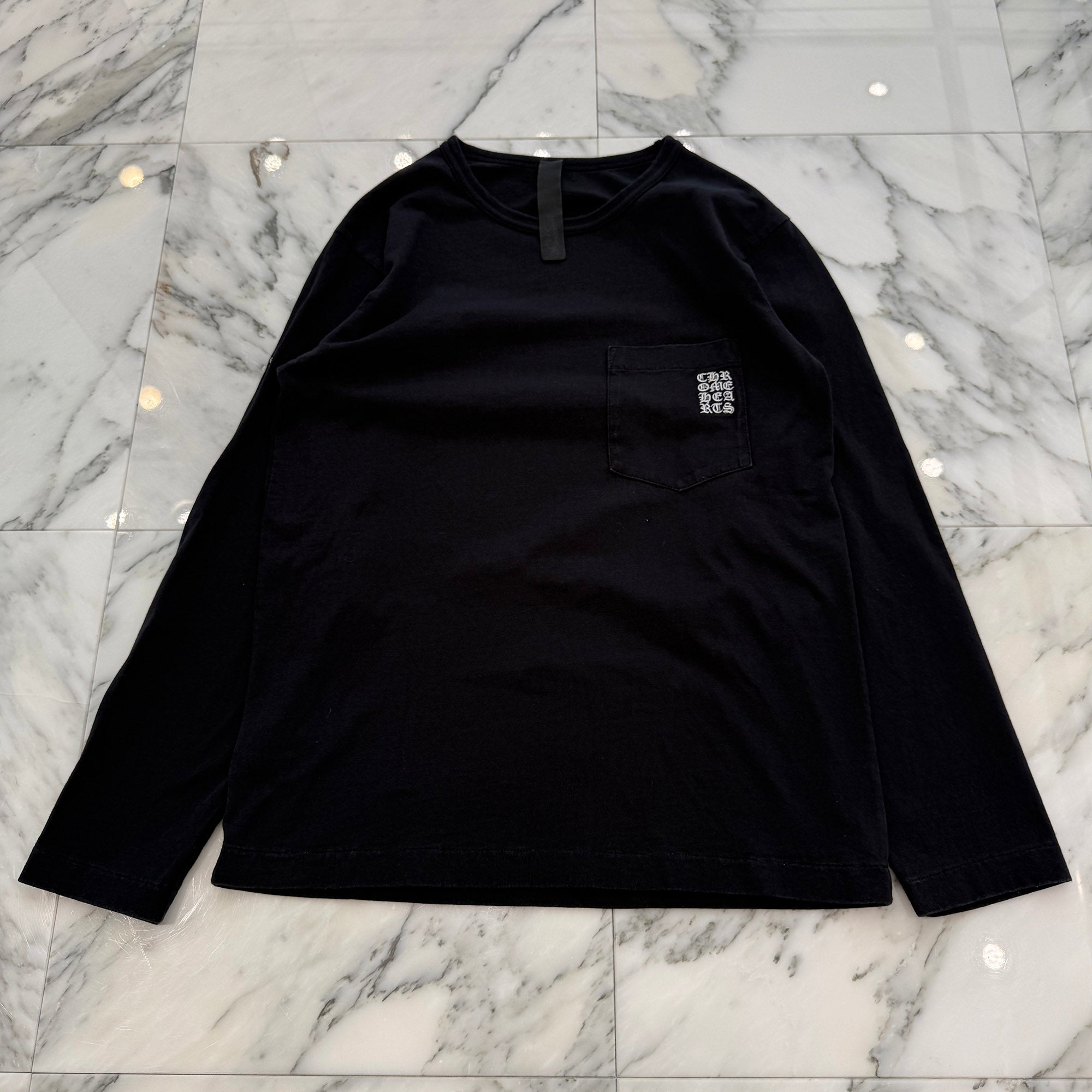CHROME HEARTS Y NOT Light Work Long Sleeve Tee Size S クロムハーツ ワイノット ライトワーク ロングスリーブTシャツ サイズS