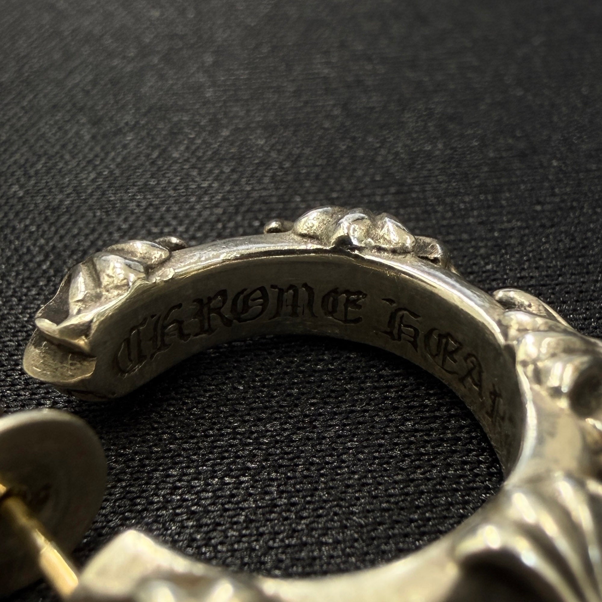 正規品Chrome Hearts SBTクロムハーツ クロスバンド フープピアス CHROME HEARTS SBT BAND HOOP Earring クロムハーツ SBT バンド フープ