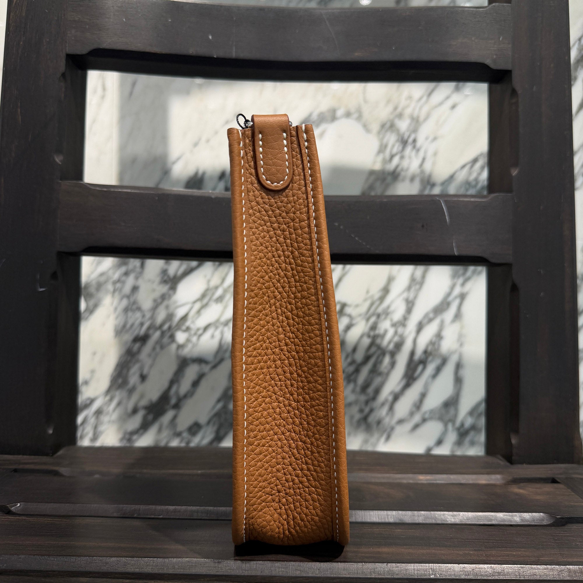 HERMES Evelyn Amazon TPM "Gold" G刻印 エルメス エブリン アマゾン TPM "ゴールド" レザーショルダーバッグ G刻印
