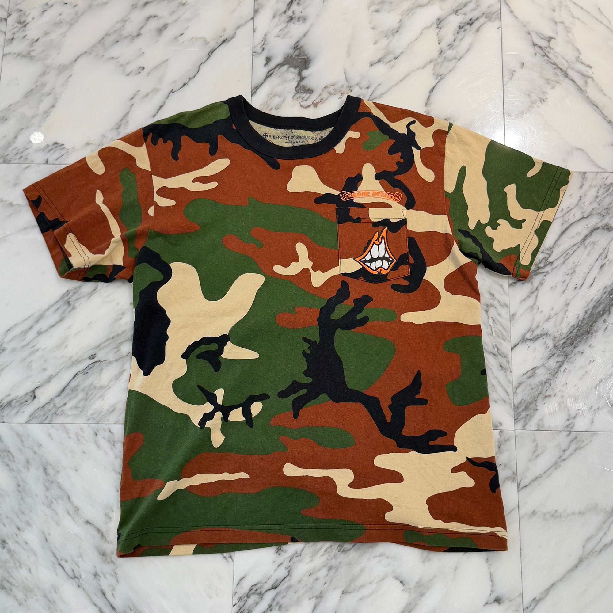 CHROME HEARTS × MATTY BOY 2022SS PPO CAUTION Tee Size XL クロムハーツ × マッティボーイ コーションTシャツ サイズXL