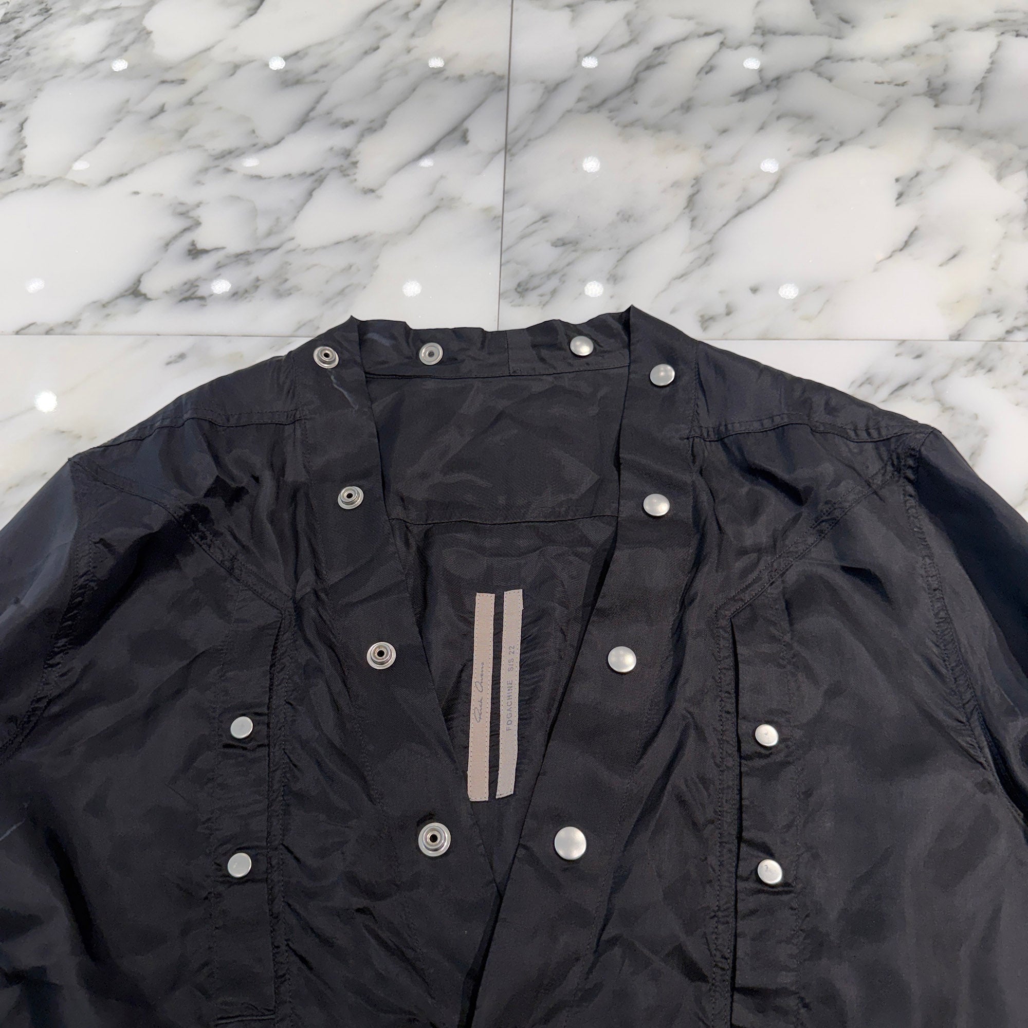 Rick Owens 2022SS LARRY SHIRT RU01B1287-JX Size US42 リックオウエンス ラリーシャツ サイズUS42