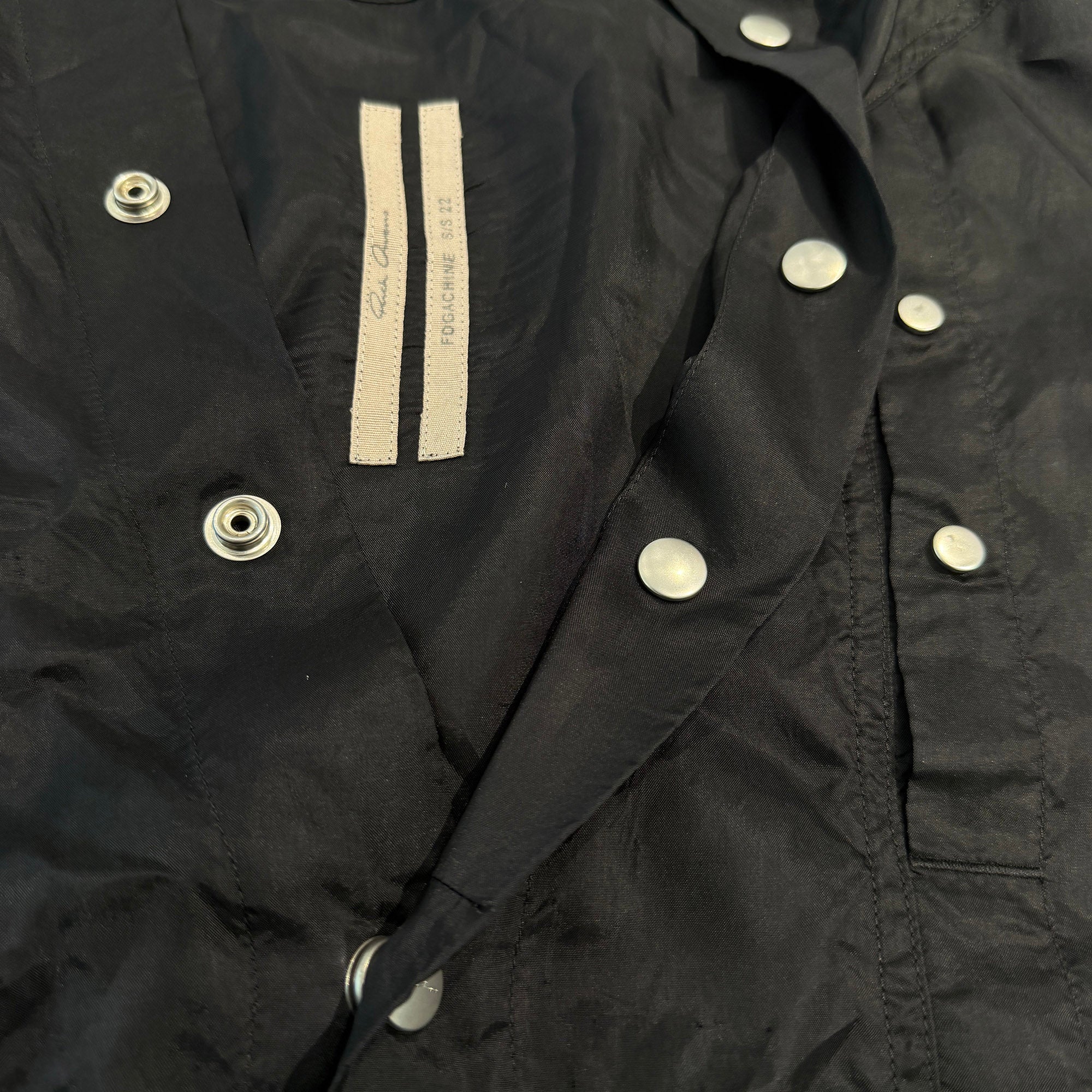 Rick Owens 2022SS LARRY SHIRT RU01B1287-JX Size US42 リックオウエンス ラリーシャツ サイズUS42