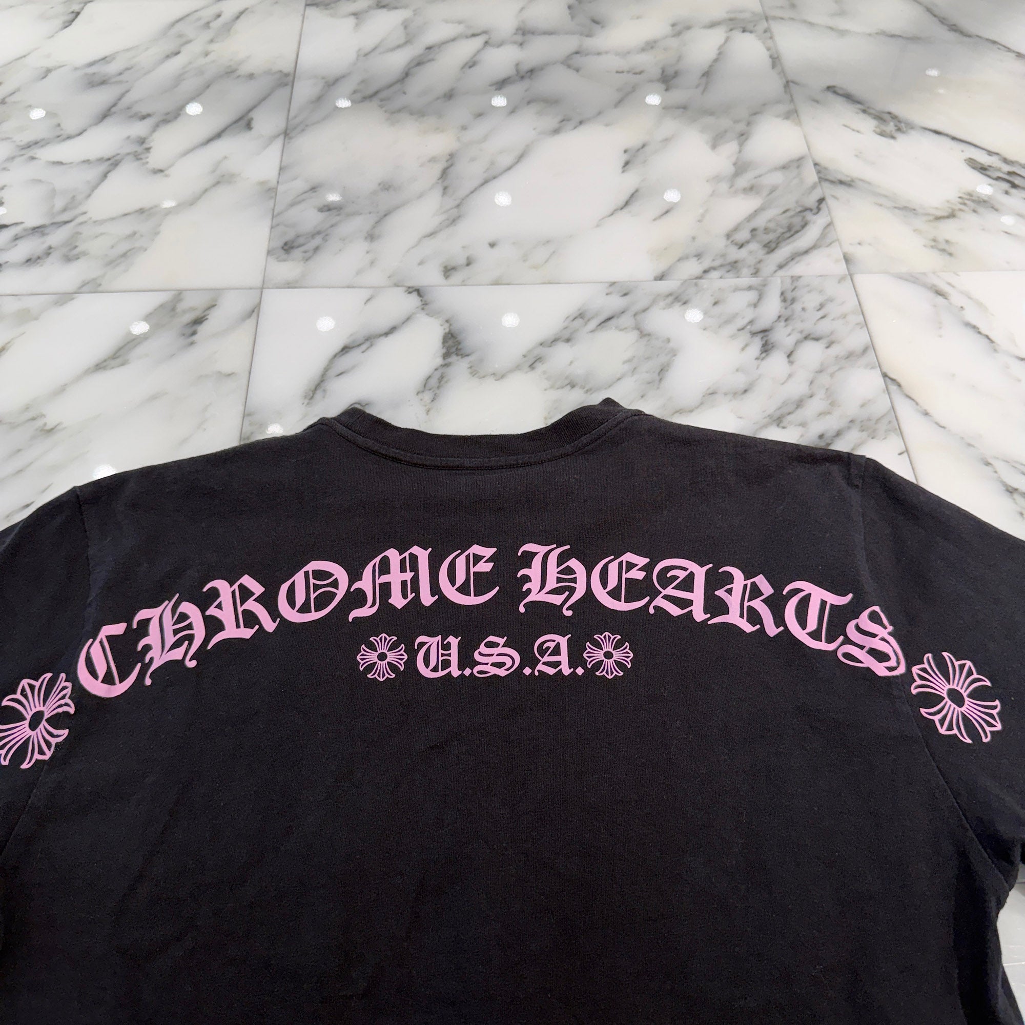 CHROME HEARTS × MATTY BOY USA Arch Logo Tee Size M クロムハーツ × マッティボーイ USA アーチロゴ Tシャツ サイズM