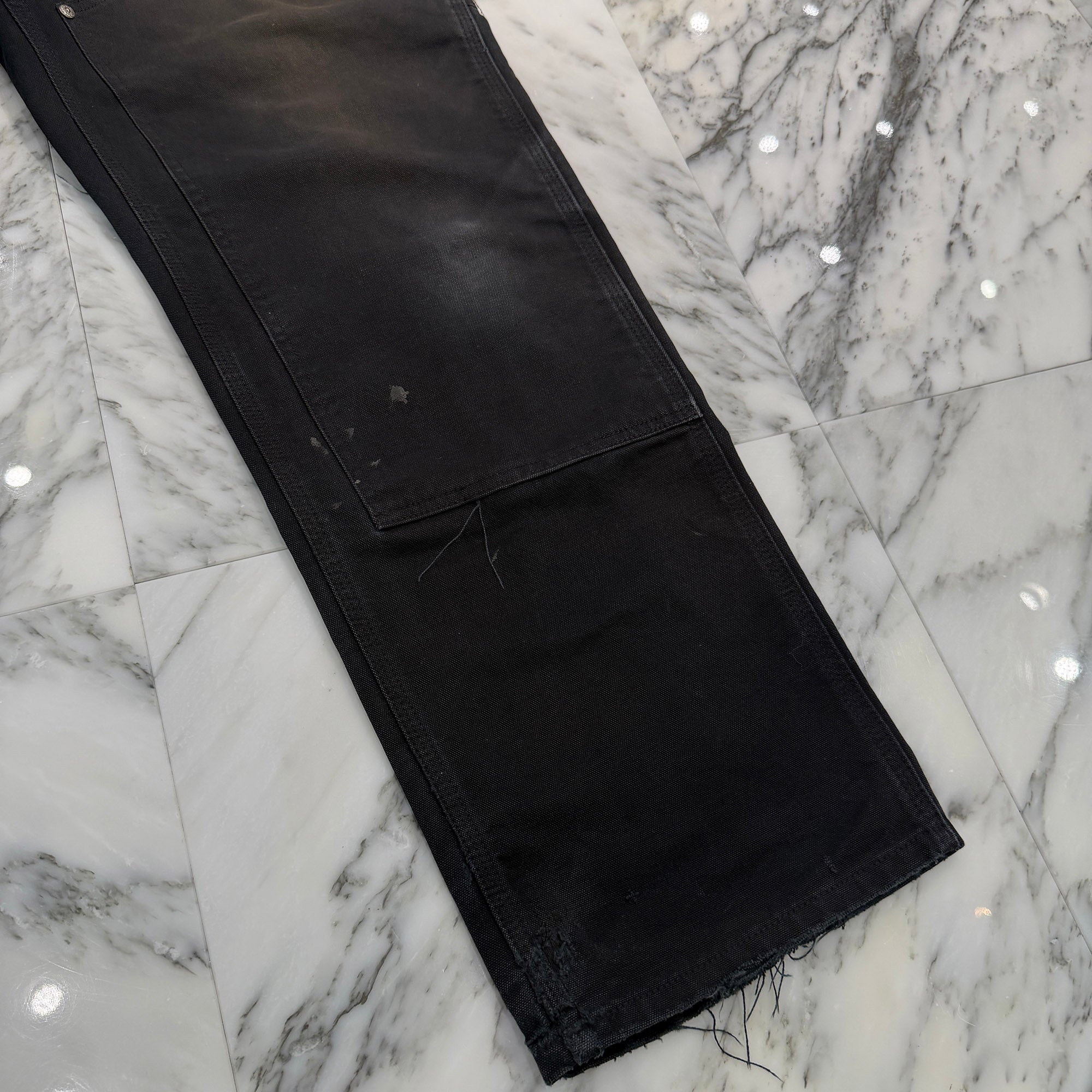 CHROME HEARTS × Carhartt VNTG Galaxy Cross Patch Double Knee Painter Pants Size 36 クロムハーツ × カーハート ヴィンテージ ギャラクシークロスパッチ ダブルニーペインター パンツ サイズ36