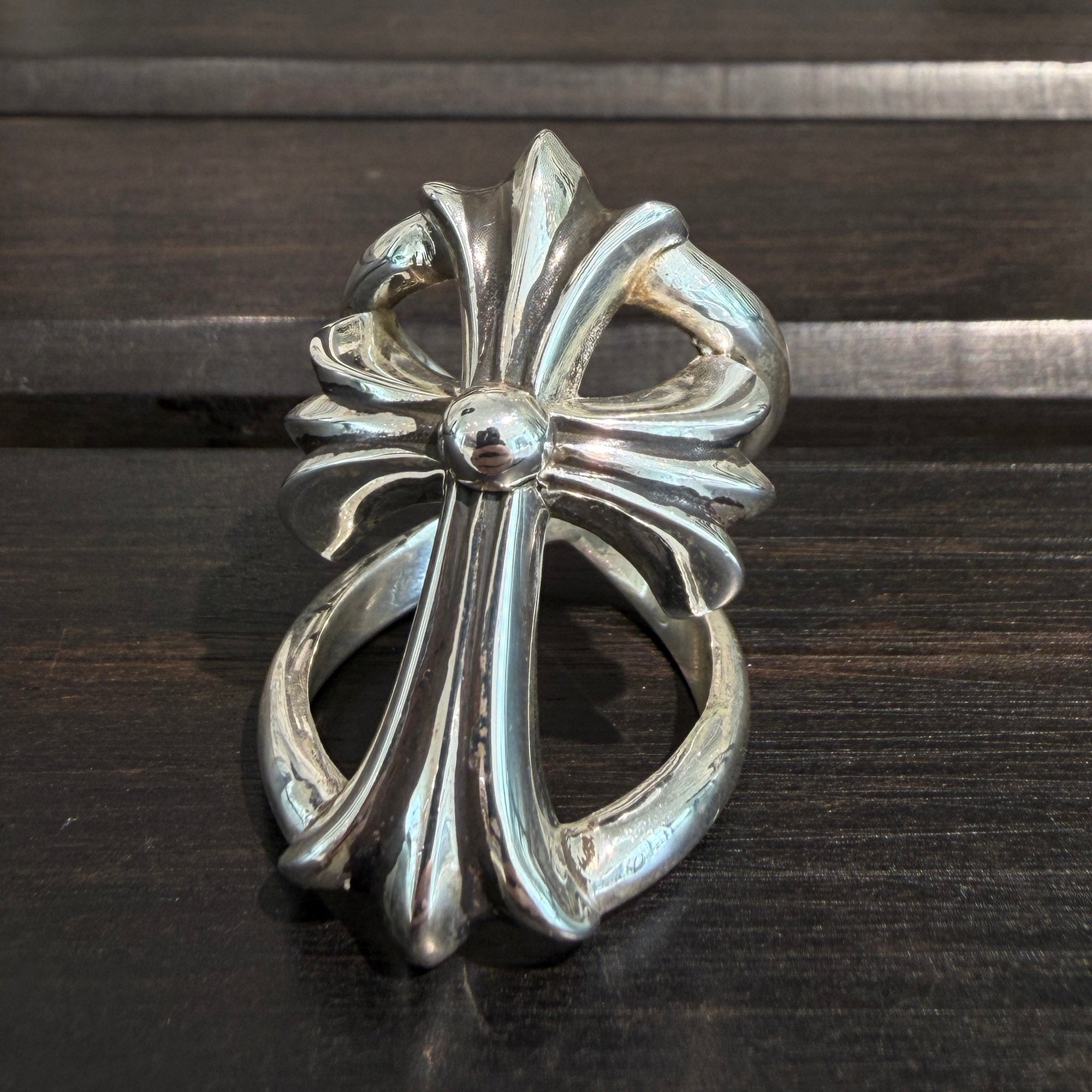 CHROME HEARTS Infinity CRS Ring Size 約21号 クロムハーツ インフィニティークロス リング サイズ約21号