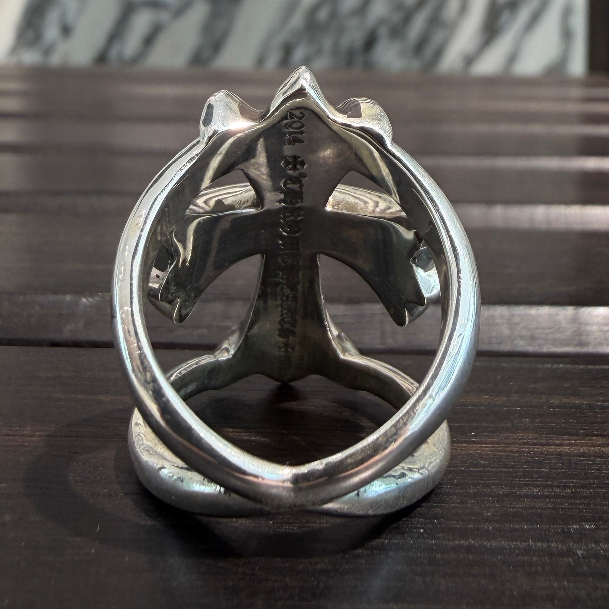 CHROME HEARTS Infinity CRS Ring Size 約21号 クロムハーツ インフィニティークロス リング サイズ約21号