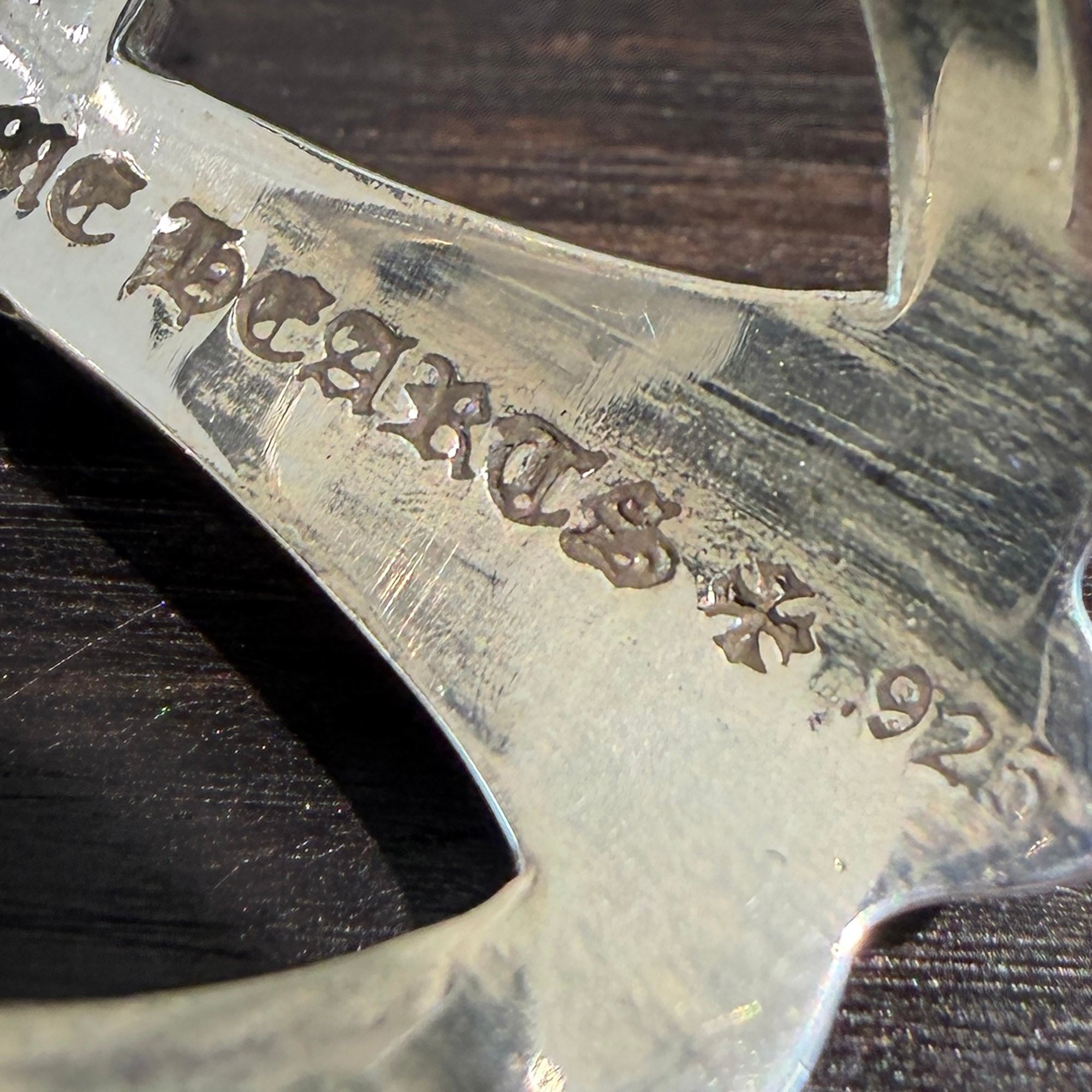 CHROME HEARTS Infinity CRS Ring Size 約21号 クロムハーツ インフィニティークロス リング サイズ約21号