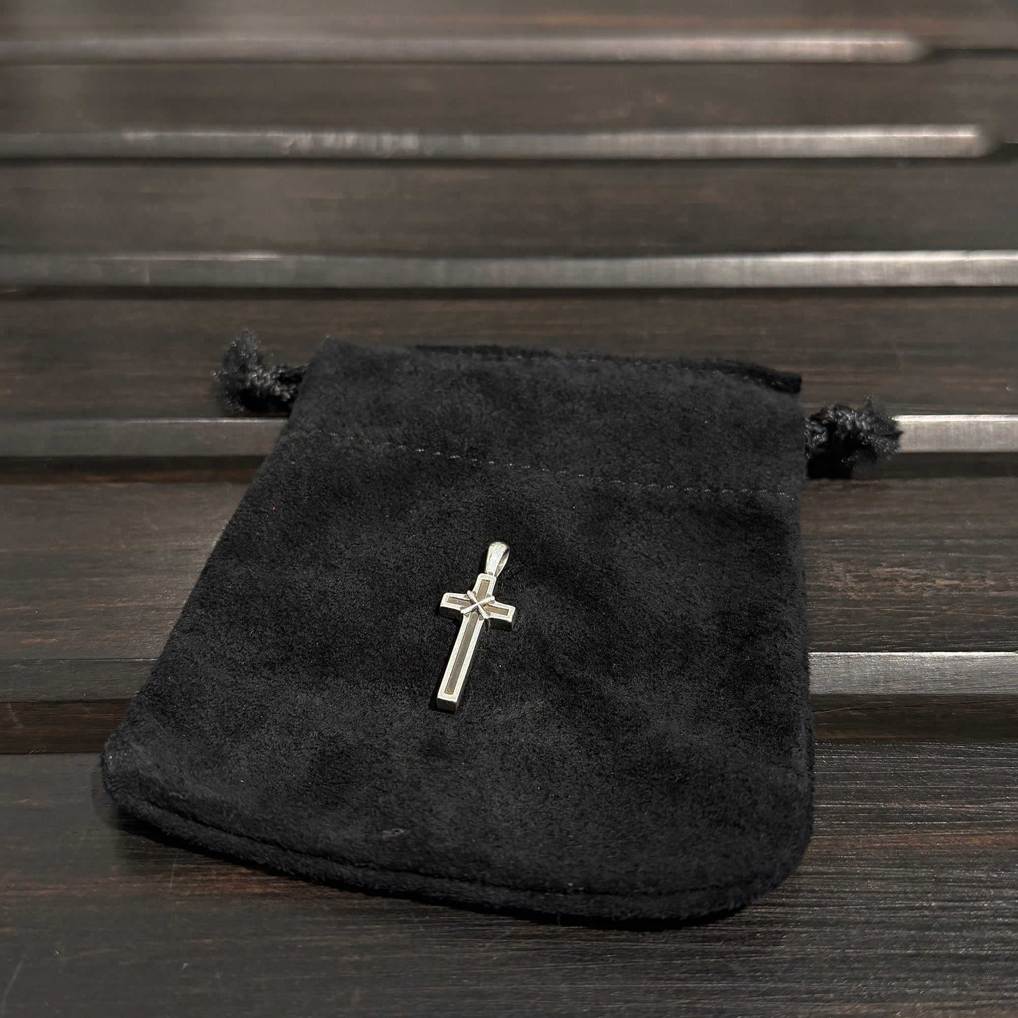 CHROME HEARTS MAPPLE THORPE CROSS Charm Pendant Top クロムハーツ メープルソープ クロス チャーム ペンダントトップ