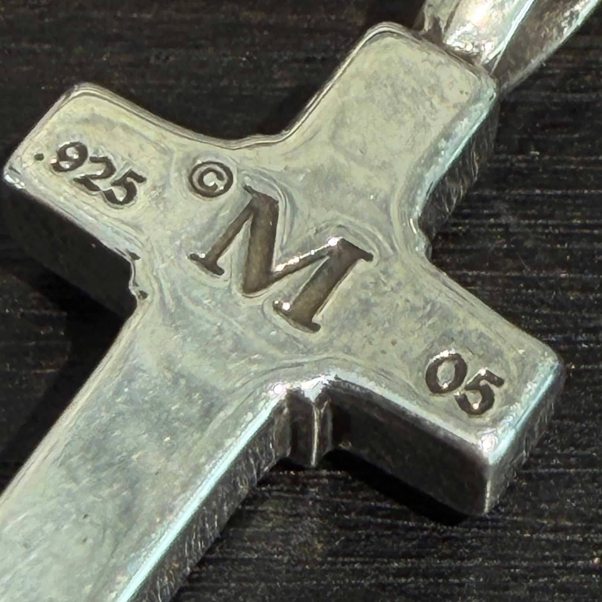 CHROME HEARTS MAPPLE THORPE CROSS Charm Pendant Top クロムハーツ メープルソープ クロス チャーム ペンダントトップ