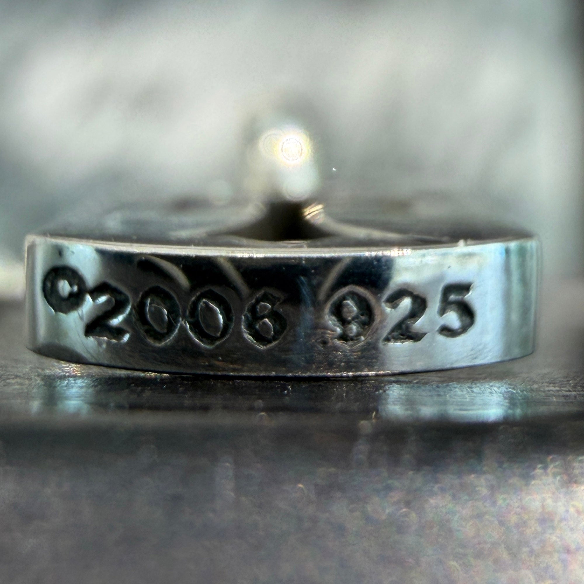 CHROME HEARTS Tiny Cut Out Cross Dock Tag Charm クロムハーツ タイニー カットアウトクロス ドッグタグ チャーム