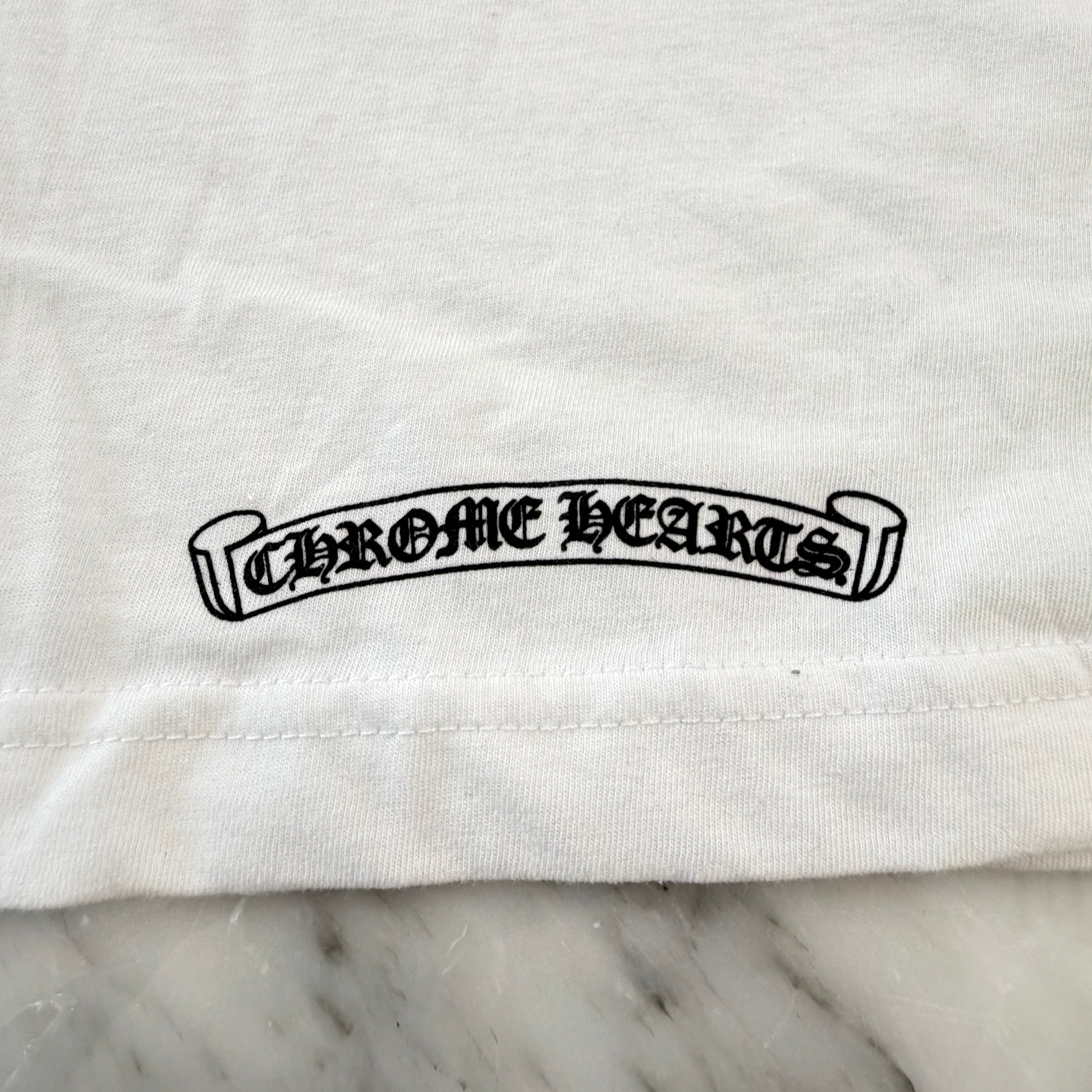 CHROME HEARTS Back Arch Logo USA Long Sleeve Tee Size L クロムハーツ バックアーチロゴ USA ロングスリーブTシャツ サイズL