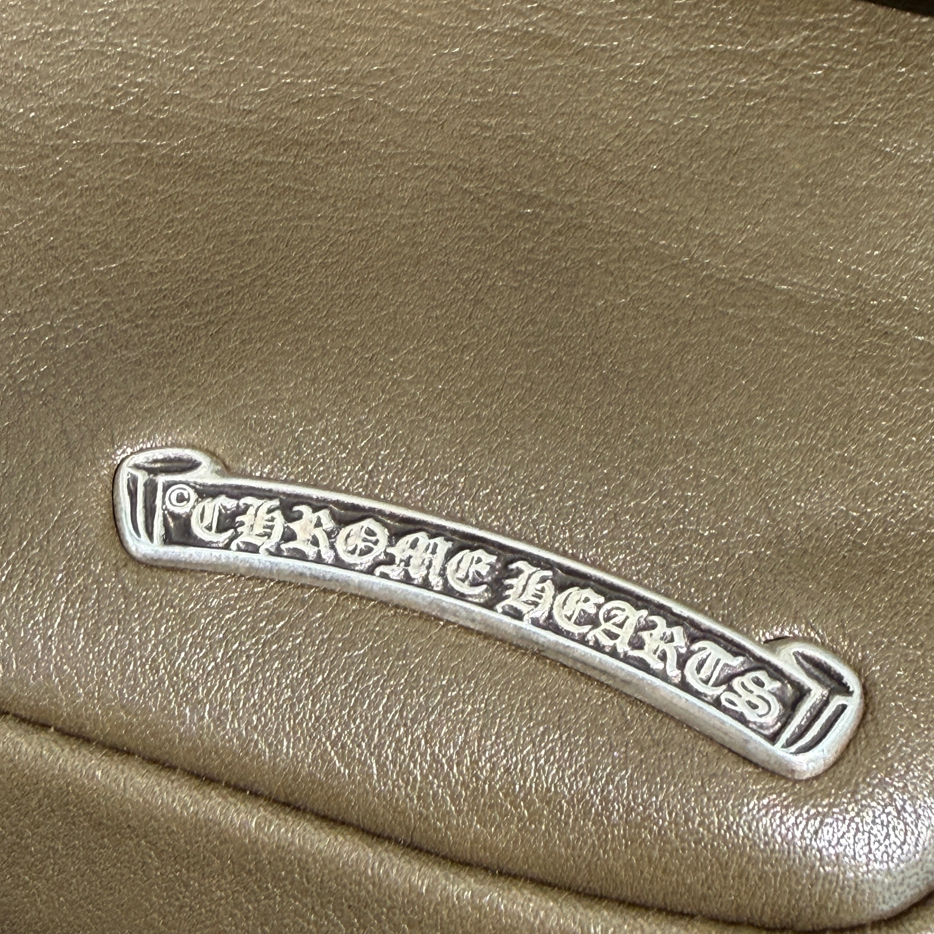 CHROME HEARTS HOT POT Floral Cross Ball Leather Shoulder Bag クロムハーツ ホットポット フローラルクロスボール レザーショルダーバッグ