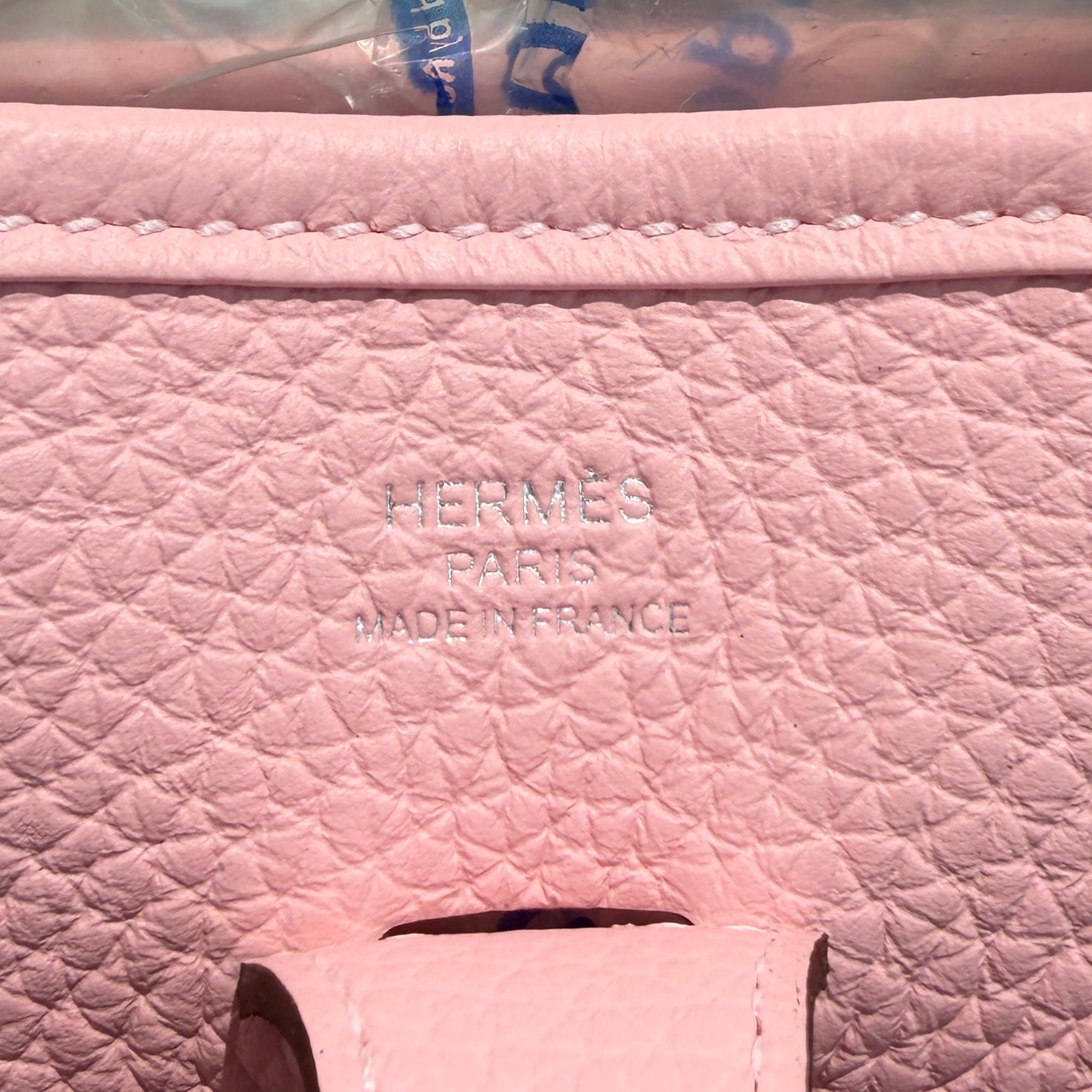 HERMES Evelyne Poche III Amazon 23 "Rose Sakura" K刻印 エルメス エブリン ポッシュ III アマゾン 23 "ローズサクラ" レザーショルダーバッグ