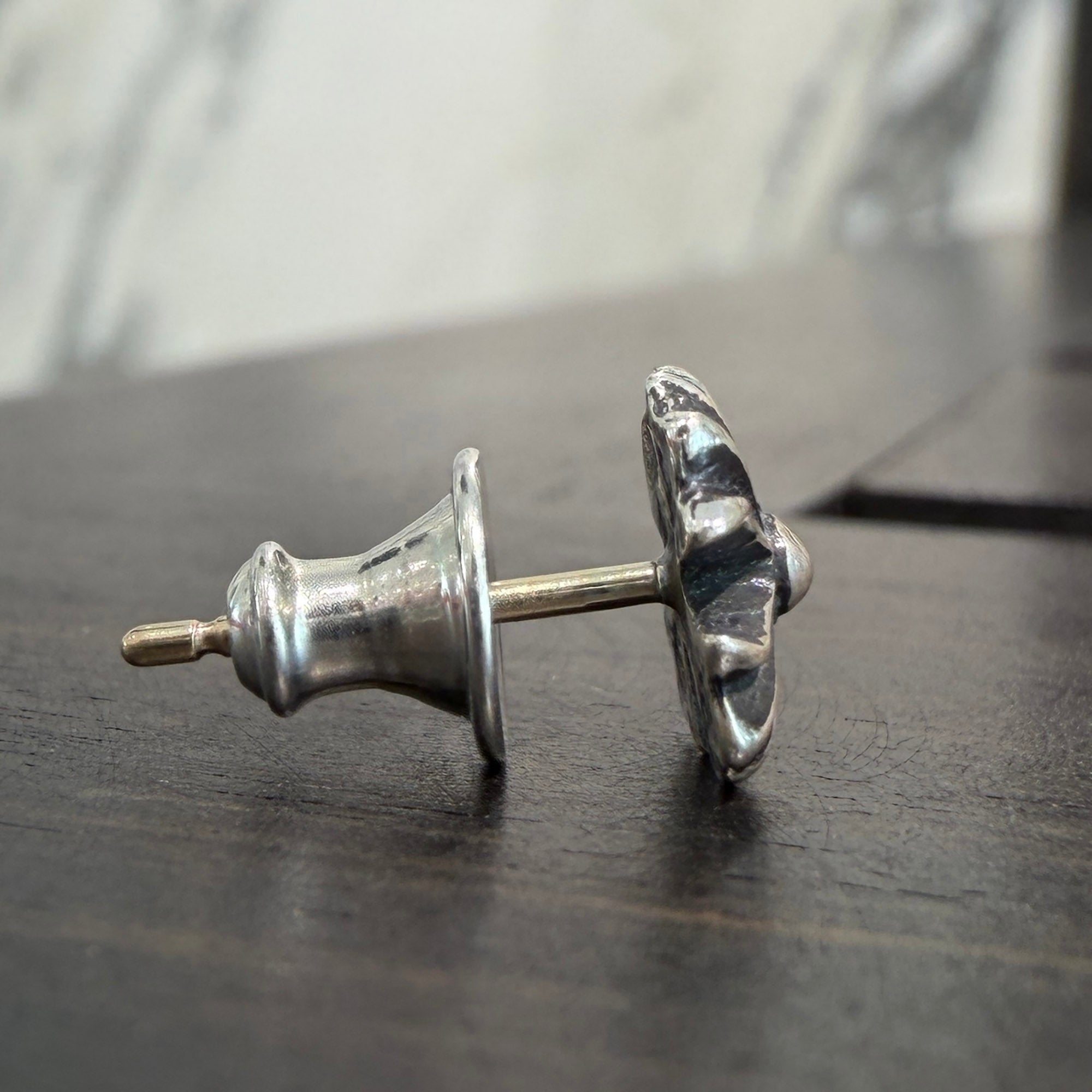 CHROME HEARTS CH Plus Cross Stud Earring クロムハーツ CHプラス
