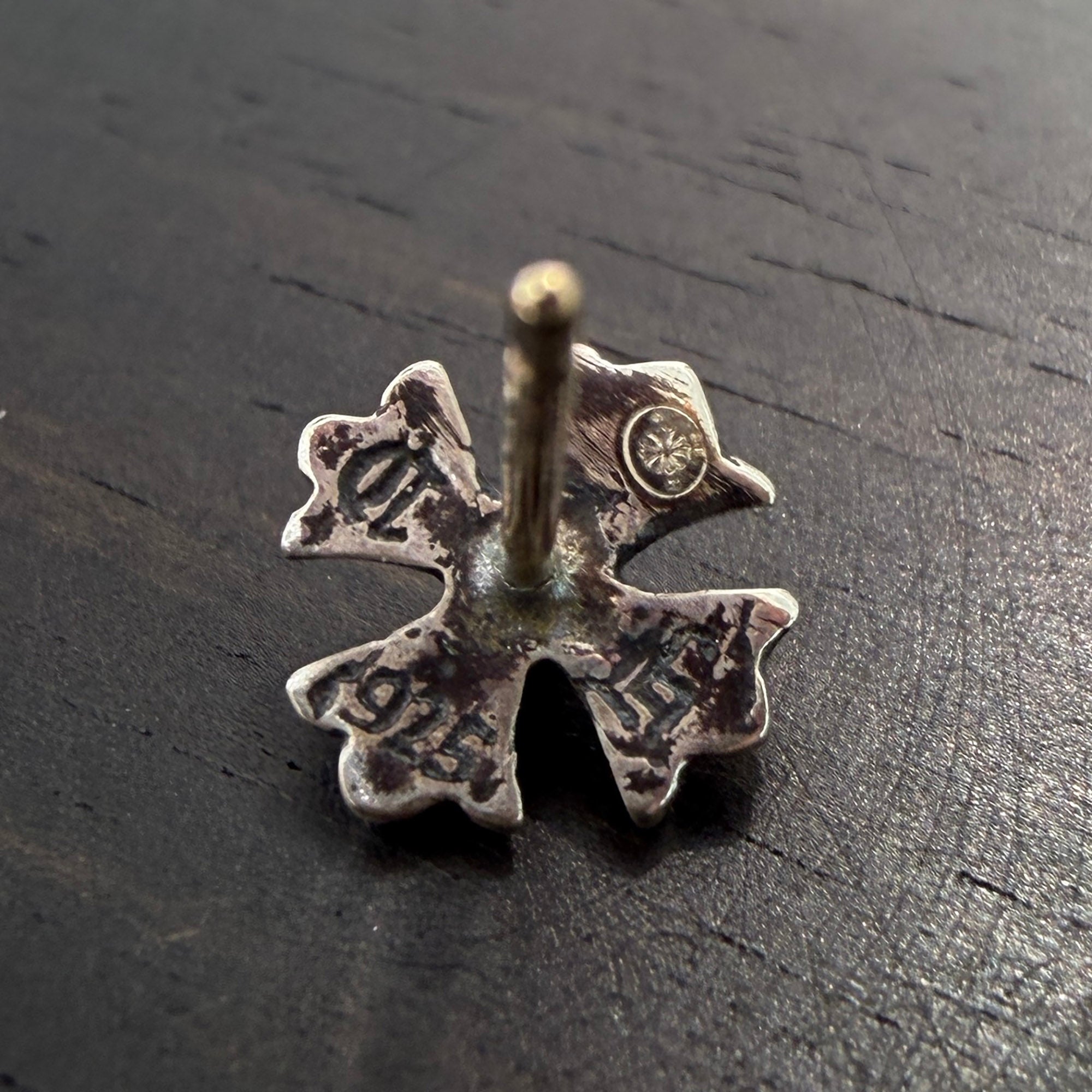 CHROME HEARTS CH Plus Cross Stud Earring クロムハーツ CHプラス