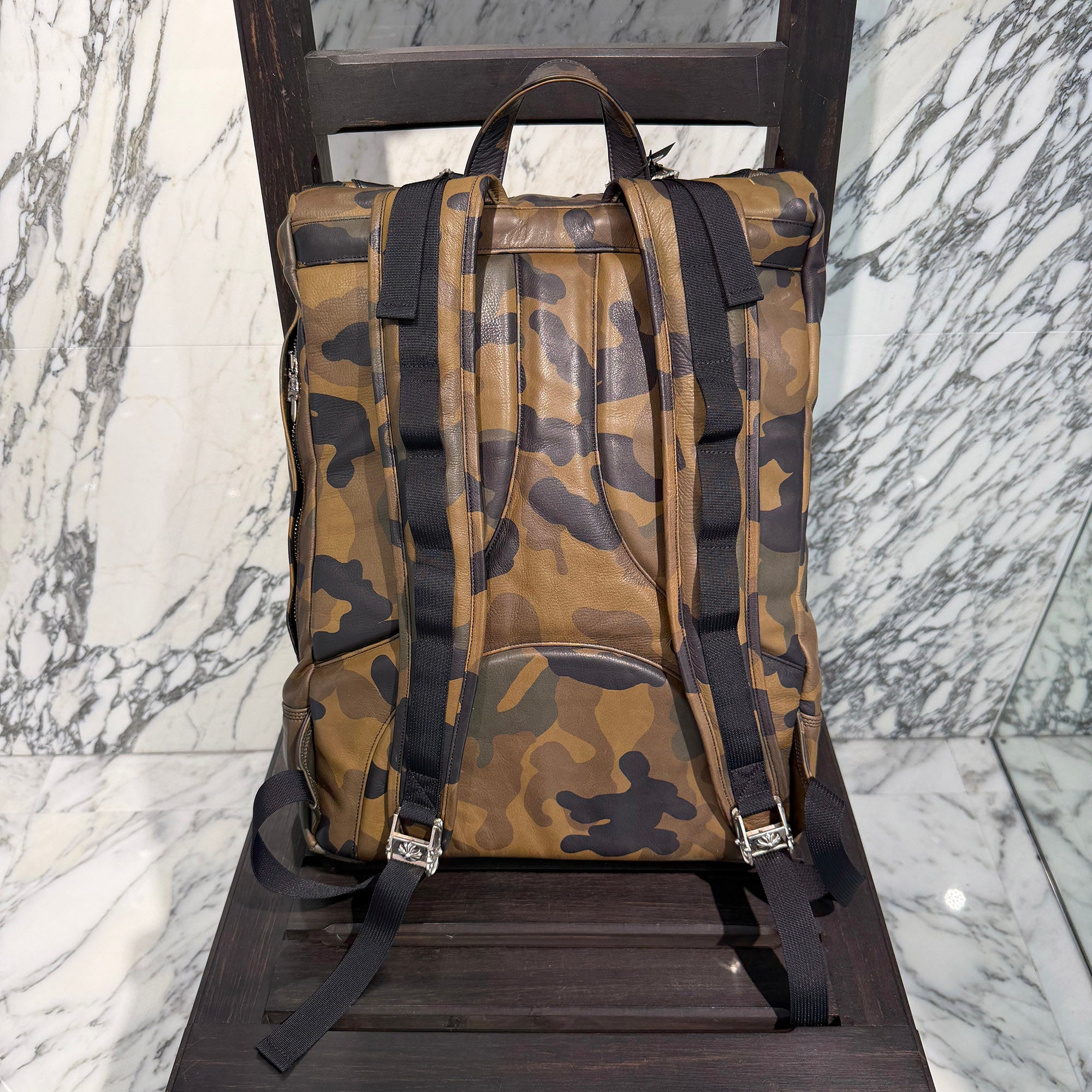 CHROME HEARTS Moto Cemetery Cross Back Pack クロムハーツ モト セメタリークロス バックパック