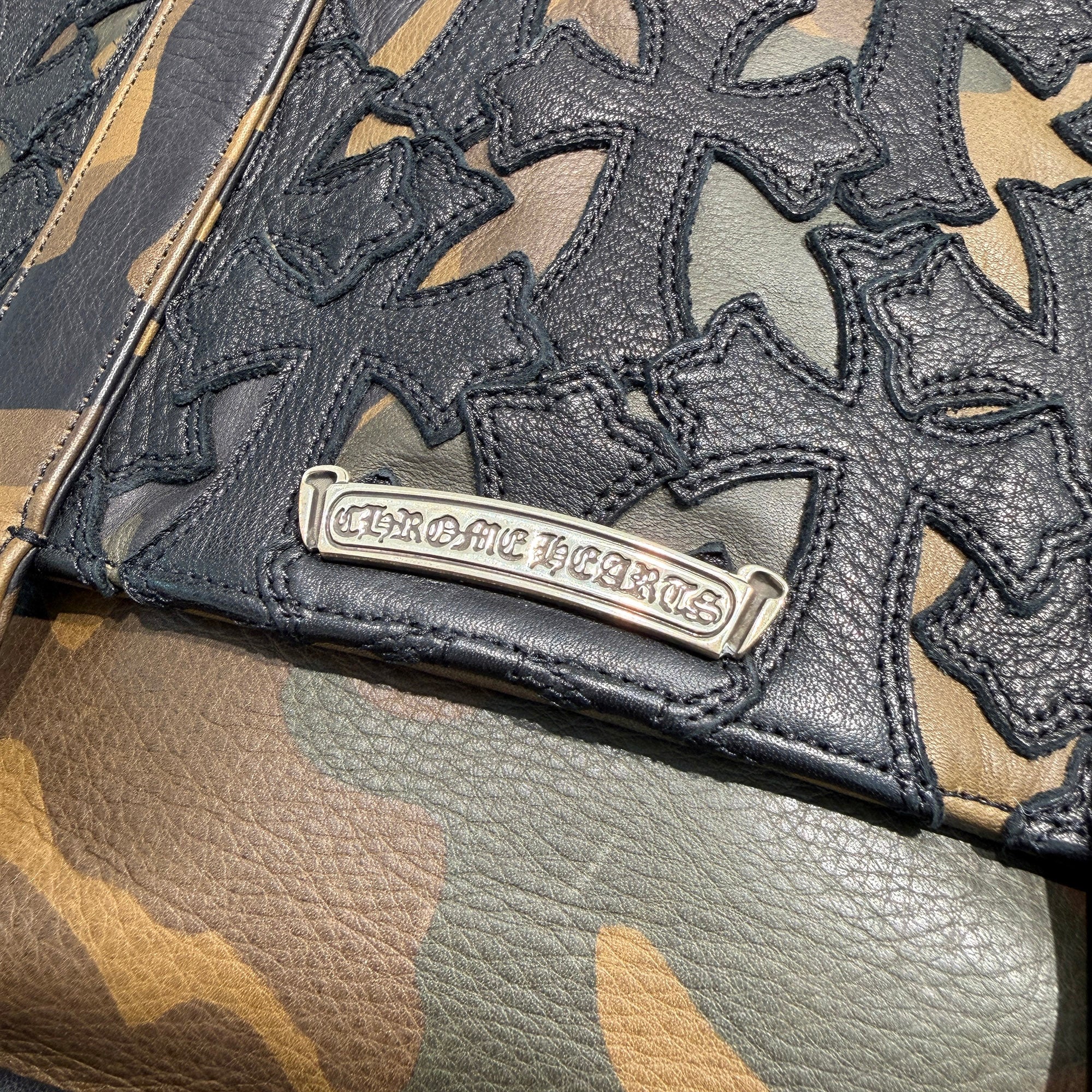 CHROME HEARTS Moto Cemetery Cross Back Pack クロムハーツ モト セメタリークロス バックパック