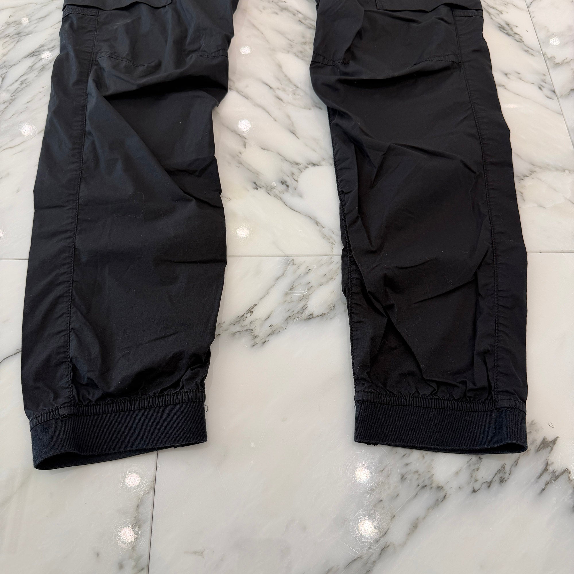 STONE ISLAND 2023SS Garment Dyed Stretch Cotton Shirred Tapered Ribbed Cargo Pants 101531303 Size 28 ストーンアイランド ガーメントダイ コットンストレッチ シャーリングテーパード リブカーゴパンツ サイズ28