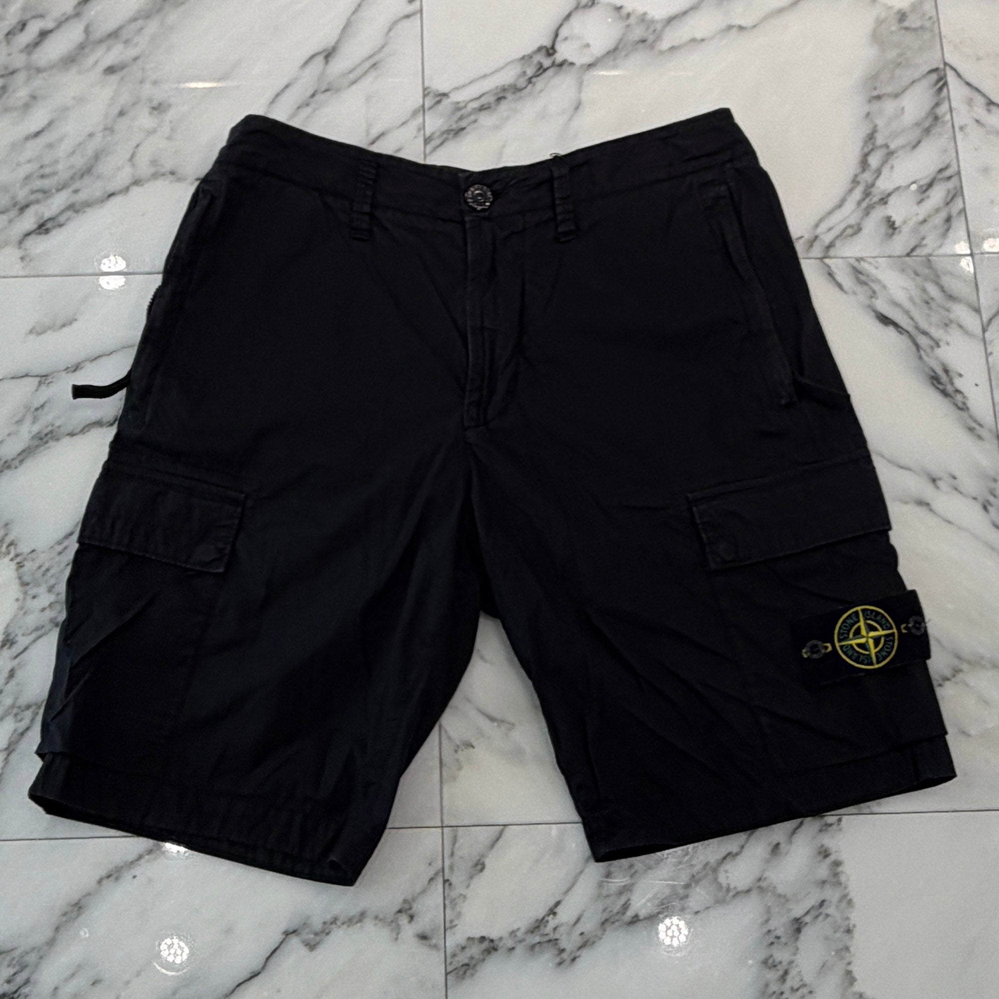 STONE ISLAND 2022SS Stretch Cotton Bermuda Cargo Shorts 7615L0803 Size 29 ストーンアイランド ストレッチコットン バミューダ カーゴショーツ サイズ29