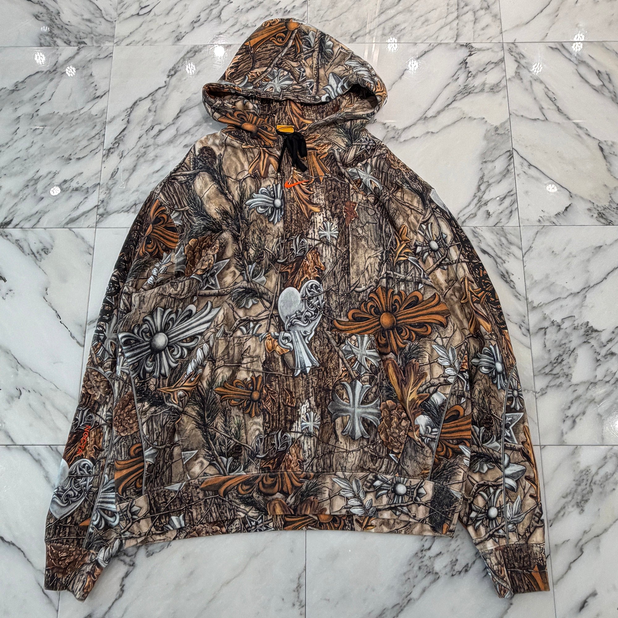 CHROME HEARTS × NIKE × Drake NOCTA 2026SS Camo Horseshoe Pullover Hoodie Size XL クロムハーツ×ナイキ×ドレイク ノクタ カモホースシュープルオーバーフーディー サイズXL