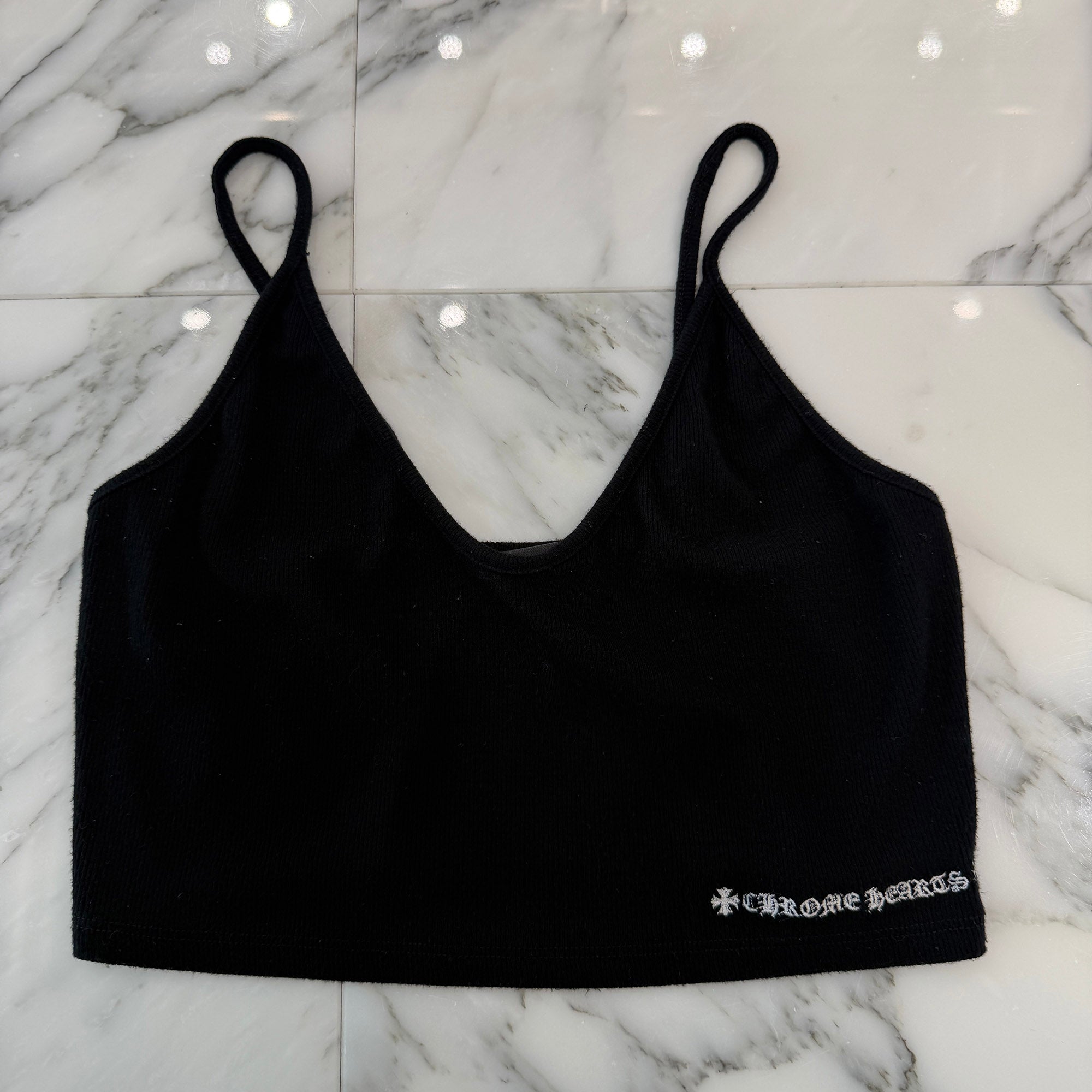 CHROME HEARTS BADSEED Y NOT Dolphin Camisole Size S クロムハーツ バスシード ワイノット ドルフィンキャミソール サイズS