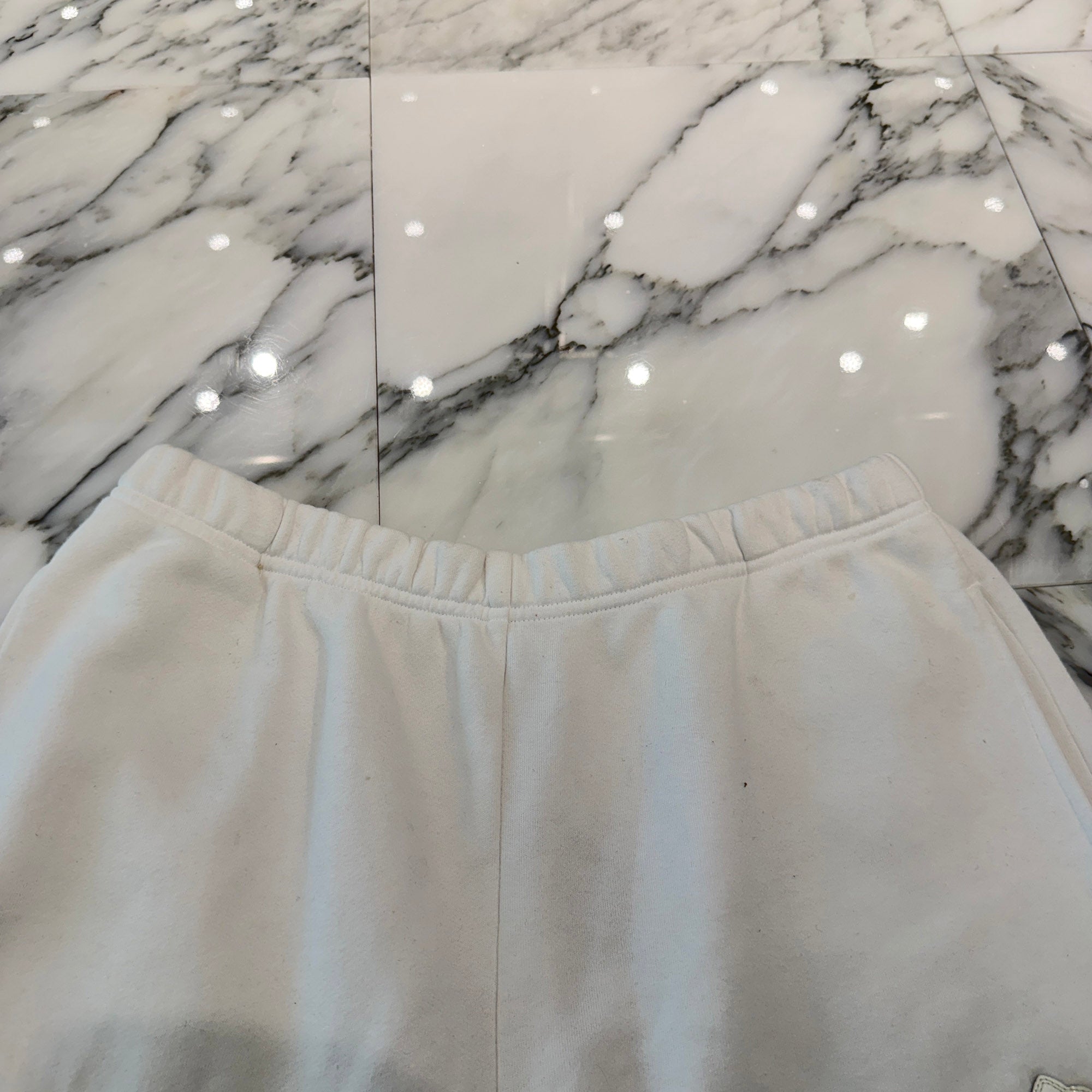 CHROME HEARTS Patent Leather Cross Patch Sweat Shorts Size L クロムハーツ パテントレザークロスパッチ スウェットショーツ サイズL