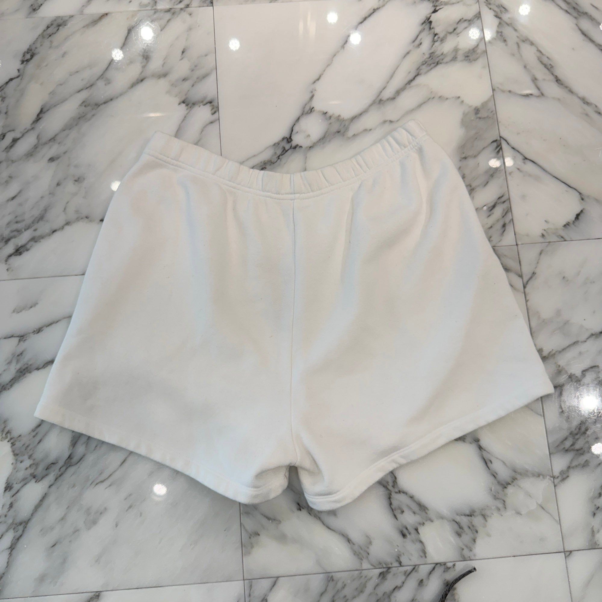 CHROME HEARTS Patent Leather Cross Patch Sweat Shorts Size L クロムハーツ パテントレザークロスパッチ スウェットショーツ サイズL