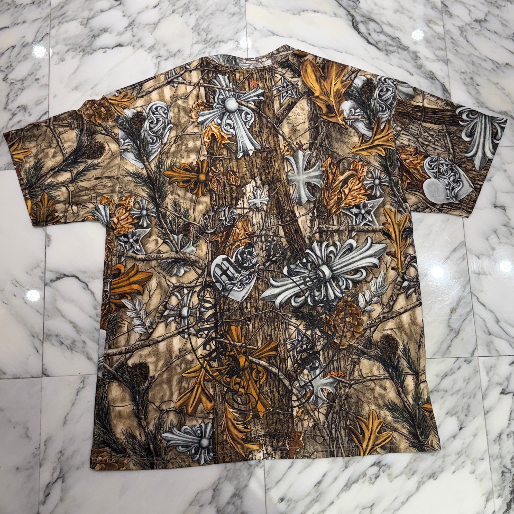 CHROME HEARTS × NIKE × Drake NOCTA 2026SS Camo Neck Logo Tee Size L クロムハーツ×ナイキ×ドレイク ノクタ カモネックロゴ Tシャツ サイズL