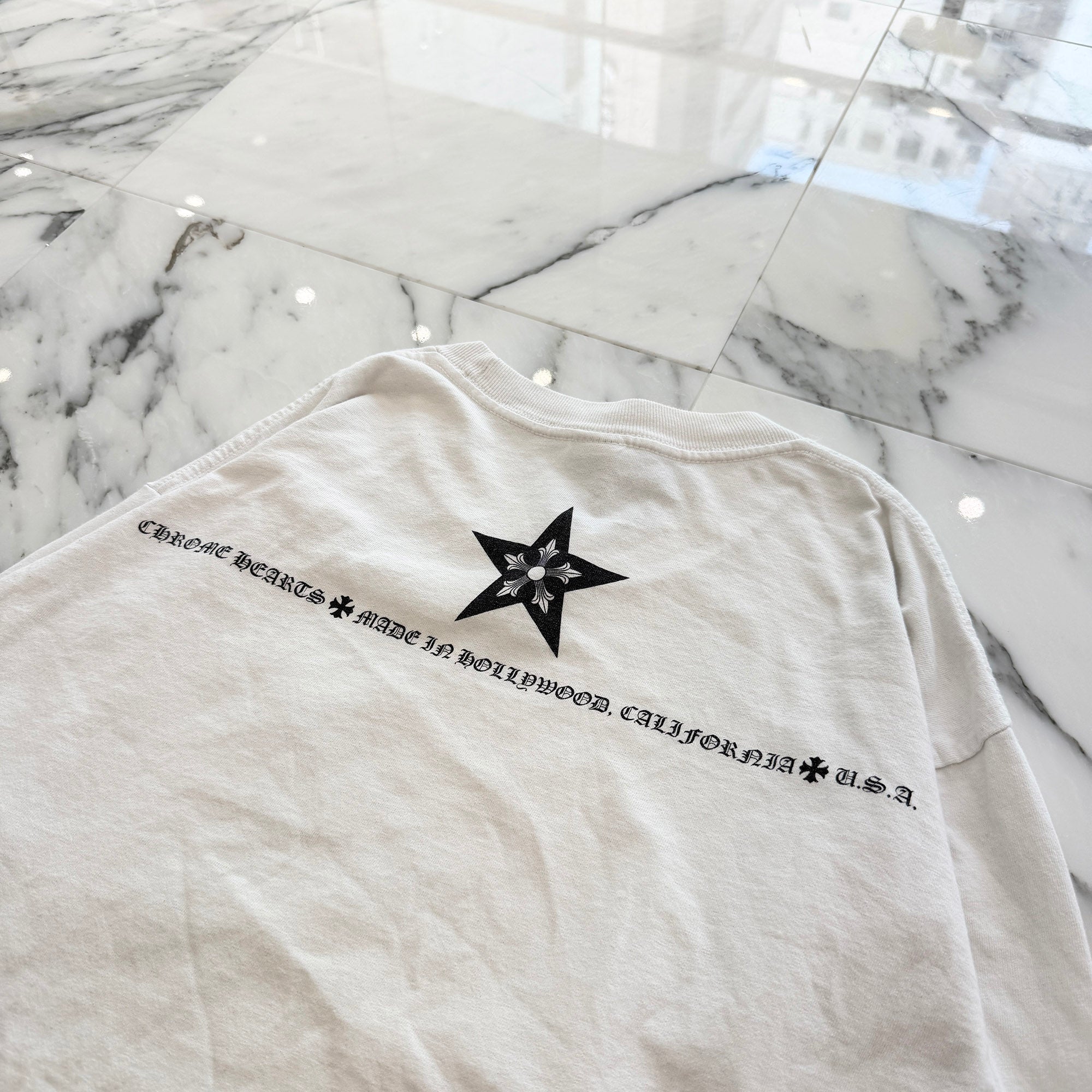 CHROME HEARTS Made In Hollywood Star Print Long Sleeve Tee Size L クロムハーツ メイドインハリウッド スタープリントロングスリーブTシャツ サイズL