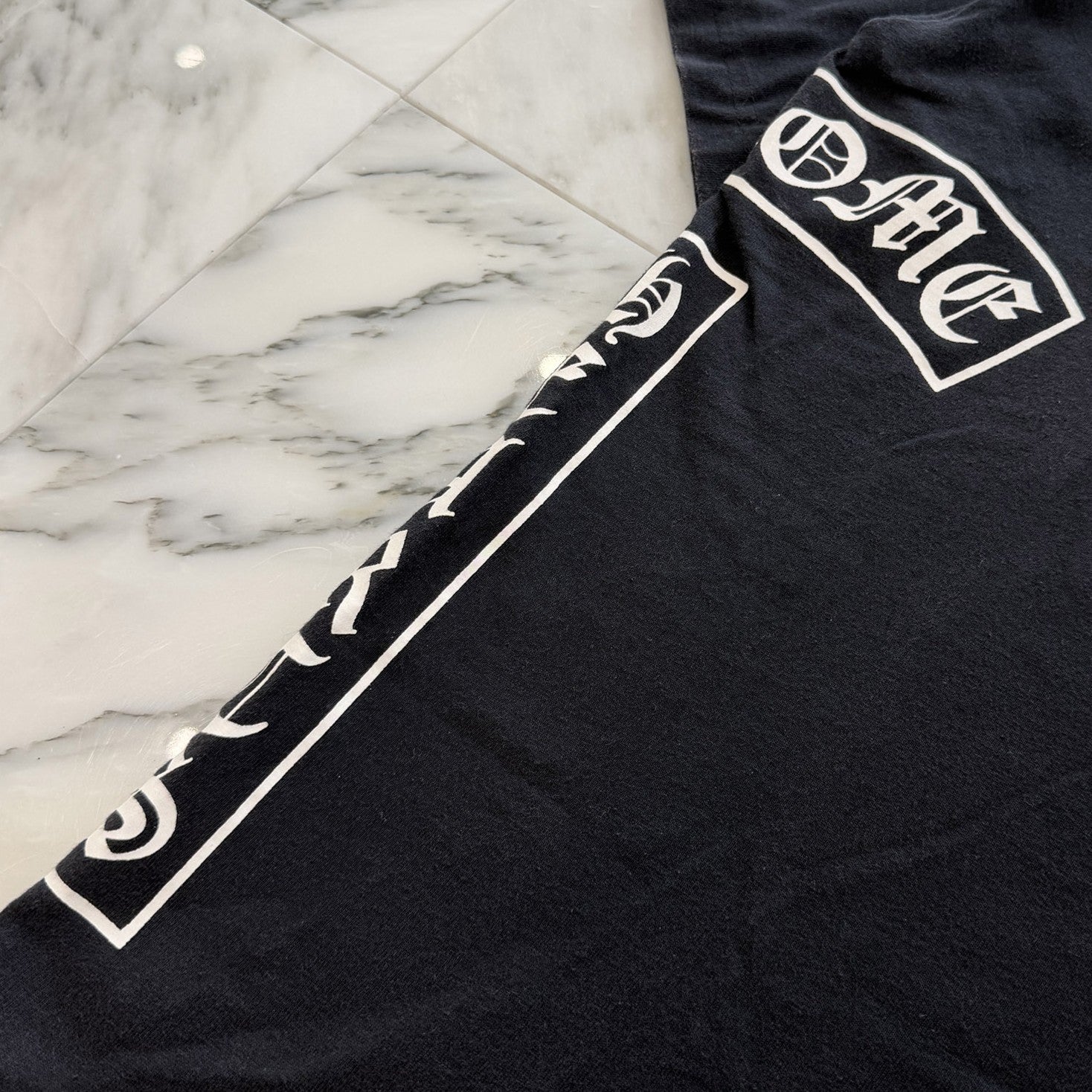 CHROME HEARTS Hairy Cross T Bar Logo Tee Size M クロムハーツ ヘイリークロス Tバーロゴ Tシャツ サイズM