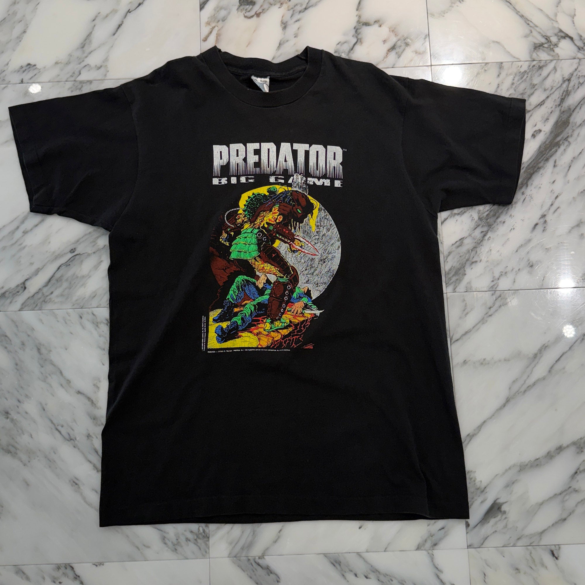 Vintage 90's "Predator Big Game" FRUIT OF THE LOOM S/S Tee Size XL ヴィンテージ 90's "プレデター ビッグゲーム" フルーツオブザルーム社製Tシャツ サイズXL
