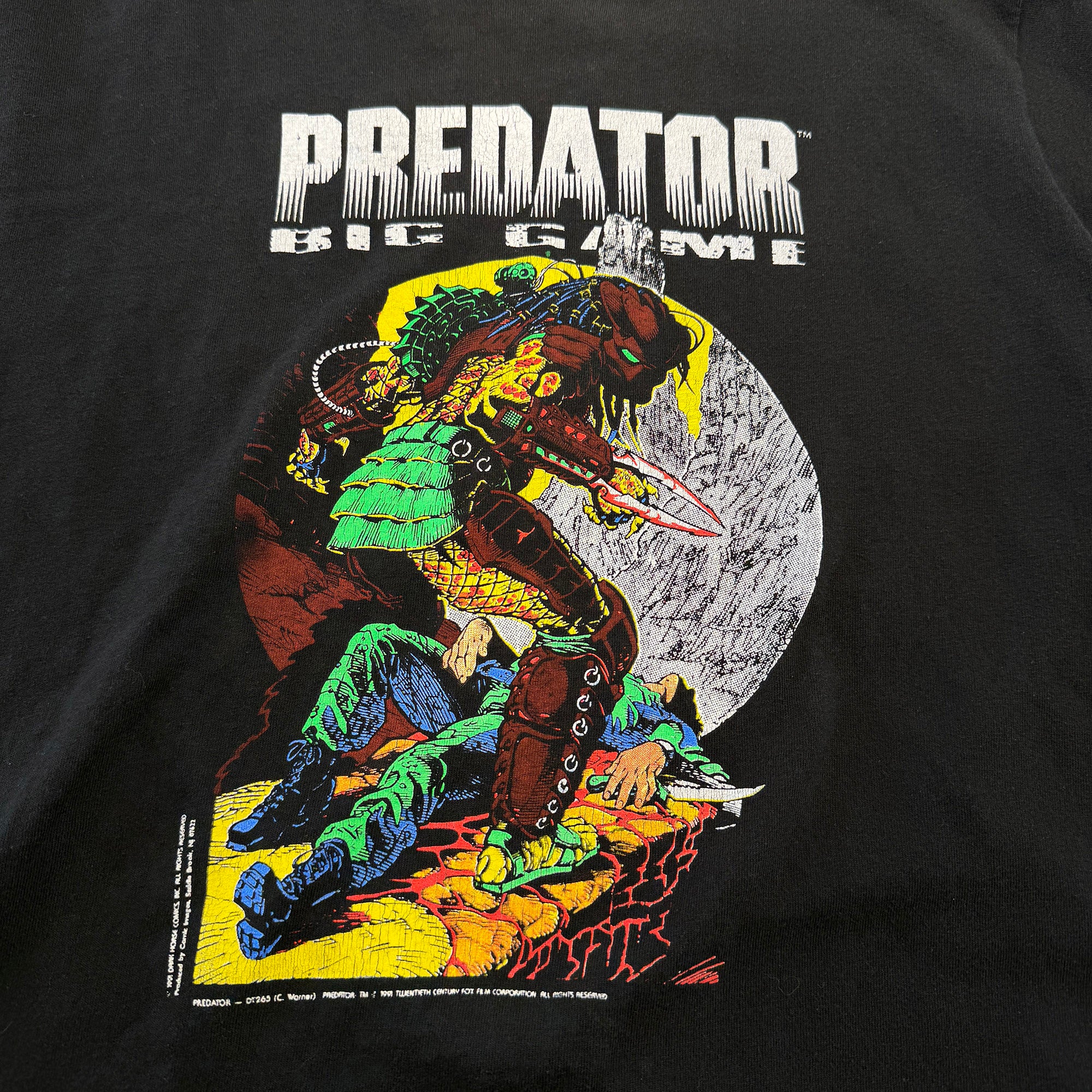 Vintage 90's "Predator Big Game" FRUIT OF THE LOOM S/S Tee Size XL ヴィンテージ 90's "プレデター ビッグゲーム" フルーツオブザルーム社製Tシャツ サイズXL