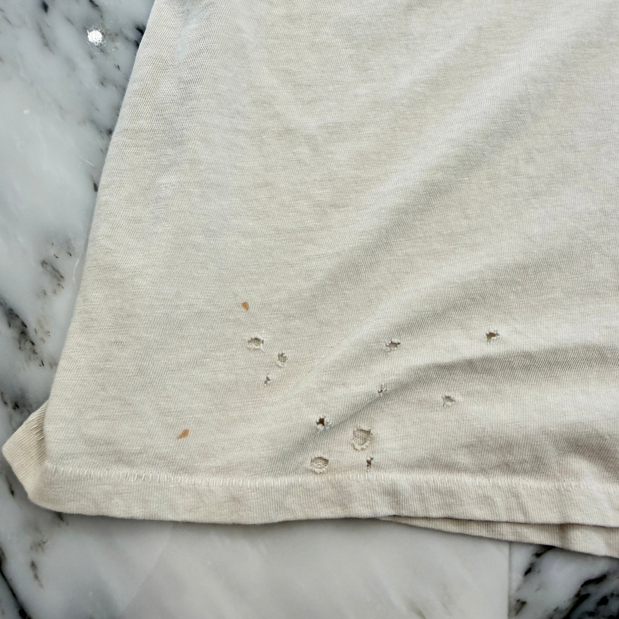 Enfants Riches Déprimés 2022SS Teenage Snuff Film Damage Tee Size XL アンファン リッシュ デプリメ ティーンエイジ スナッフ フィルム ダメージ Tシャツ サイズXL
