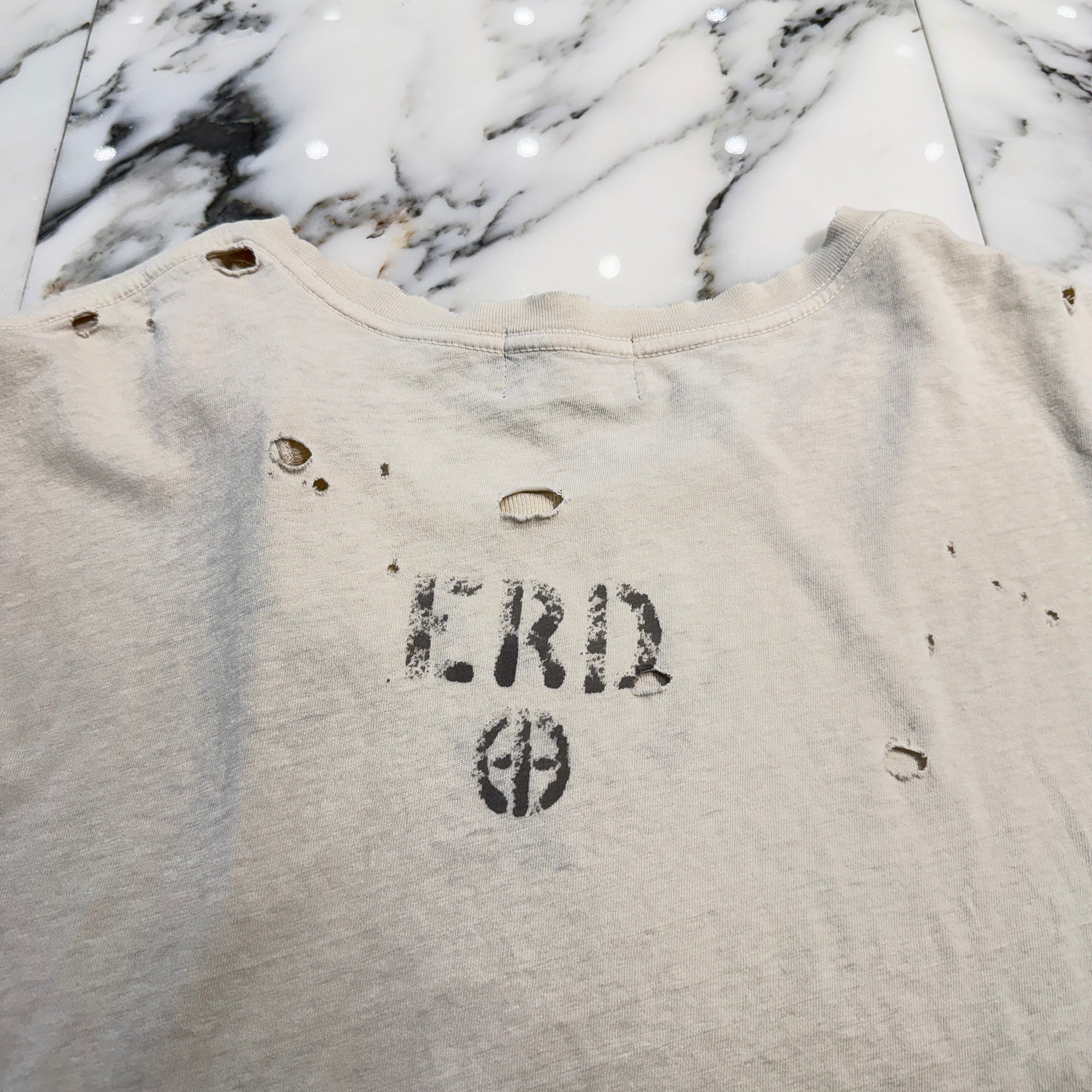 Enfants Riches Déprimés 2022SS Teenage Snuff Film Damage Tee Size XL アンファン リッシュ デプリメ ティーンエイジ スナッフ フィルム ダメージ Tシャツ サイズXL