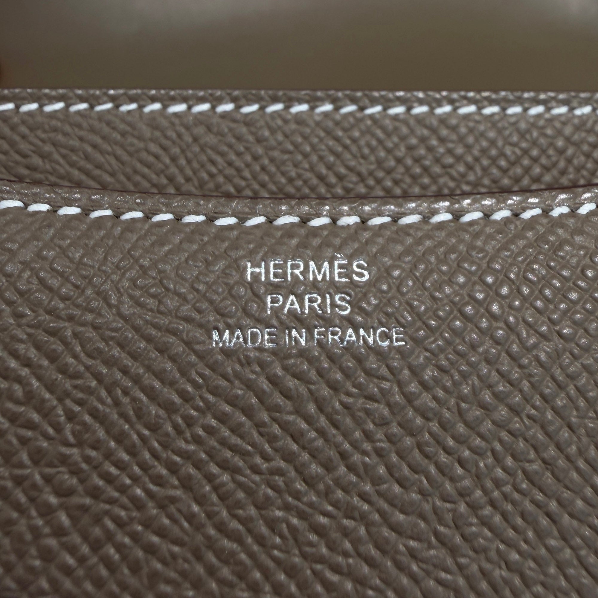HERMES Constance III Mini 18 Bag "Etoupe" K刻印 エルメス コンスタンス 3 ミニ 18 バッグ "エトゥープ" K刻印