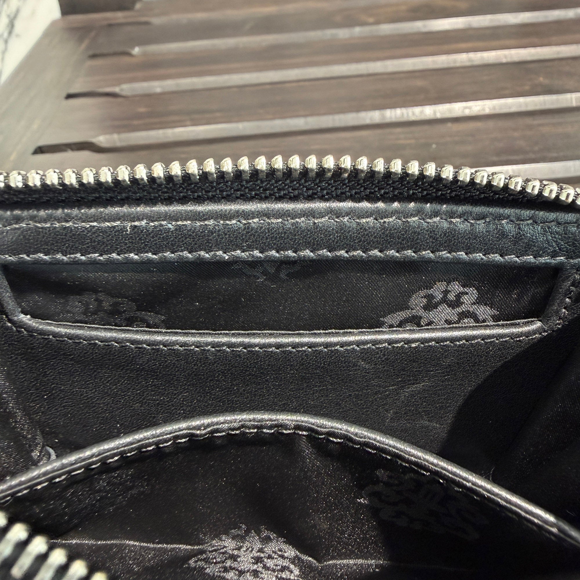 CHROME HEARTS CH Plus Patch Round Zip Coin Case クロムハーツ CHプラス パッチ ラウンドジップ コインケース