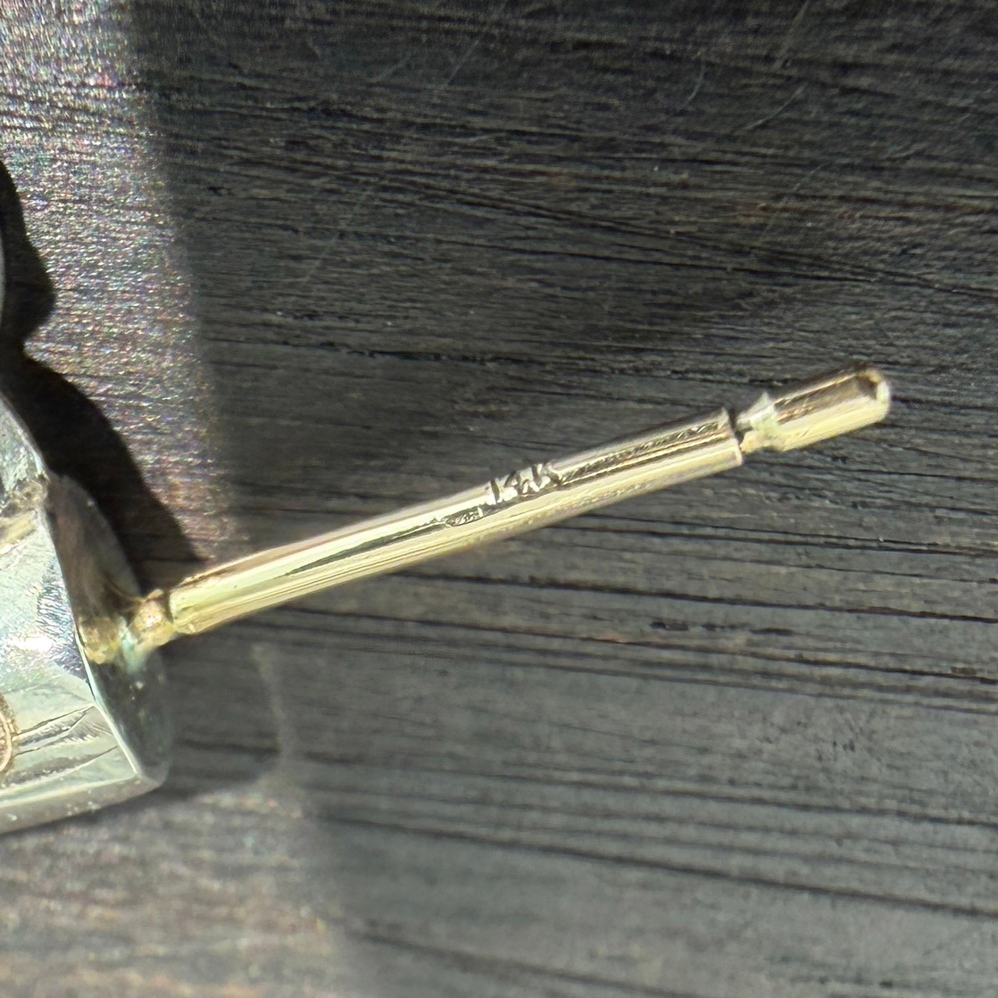CHROME HEARTS Tiny CH Cross Hoop Earring クロムハーツ タイニーCHクロス フープ ピアス