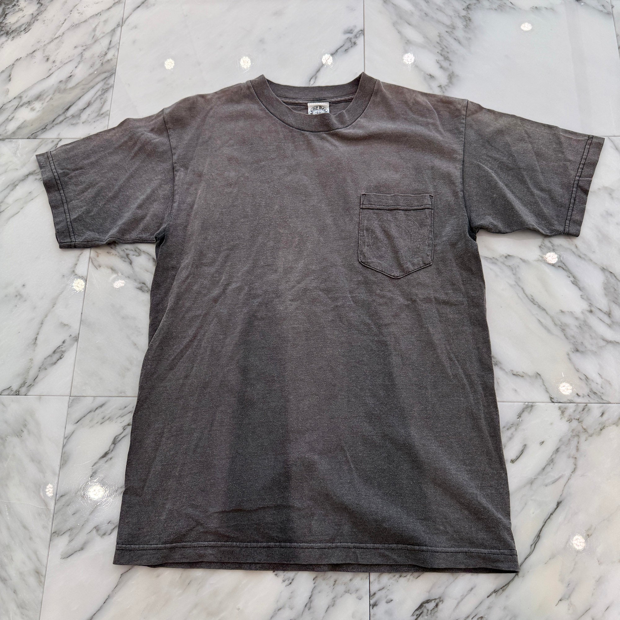 CHROME HEARTS Back Cemetery Cross Horseshoe Print Tee Size M クロムハーツ バックセメタリークロス ホースシュープリント Tシャツ サイズM