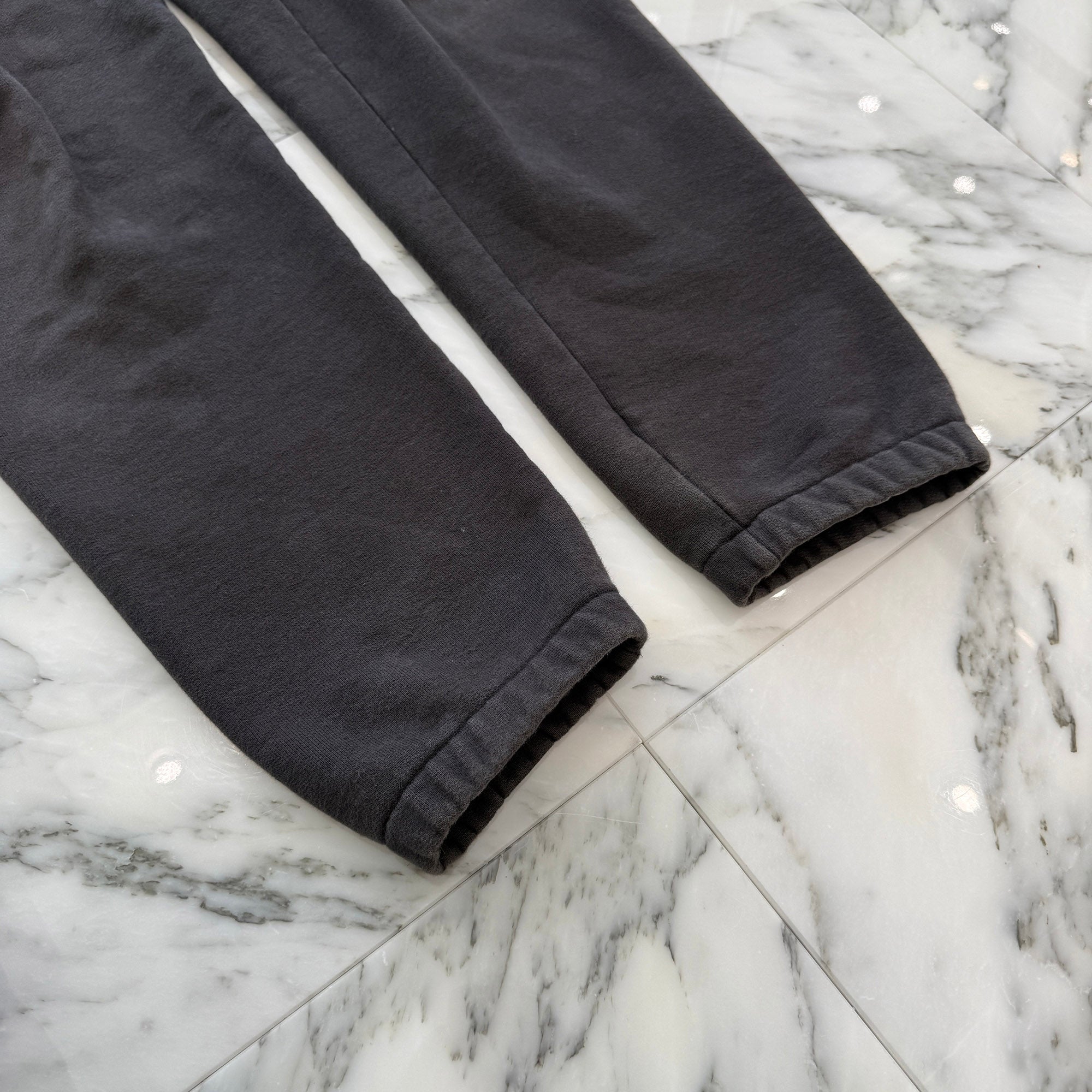 CHROME HEARTS Y NOT Triple Cross Leather Patch Sweat Pants Size M クロムハーツ ワイノット トリプルクロス レザーパッチ スウェットパンツ サイズM