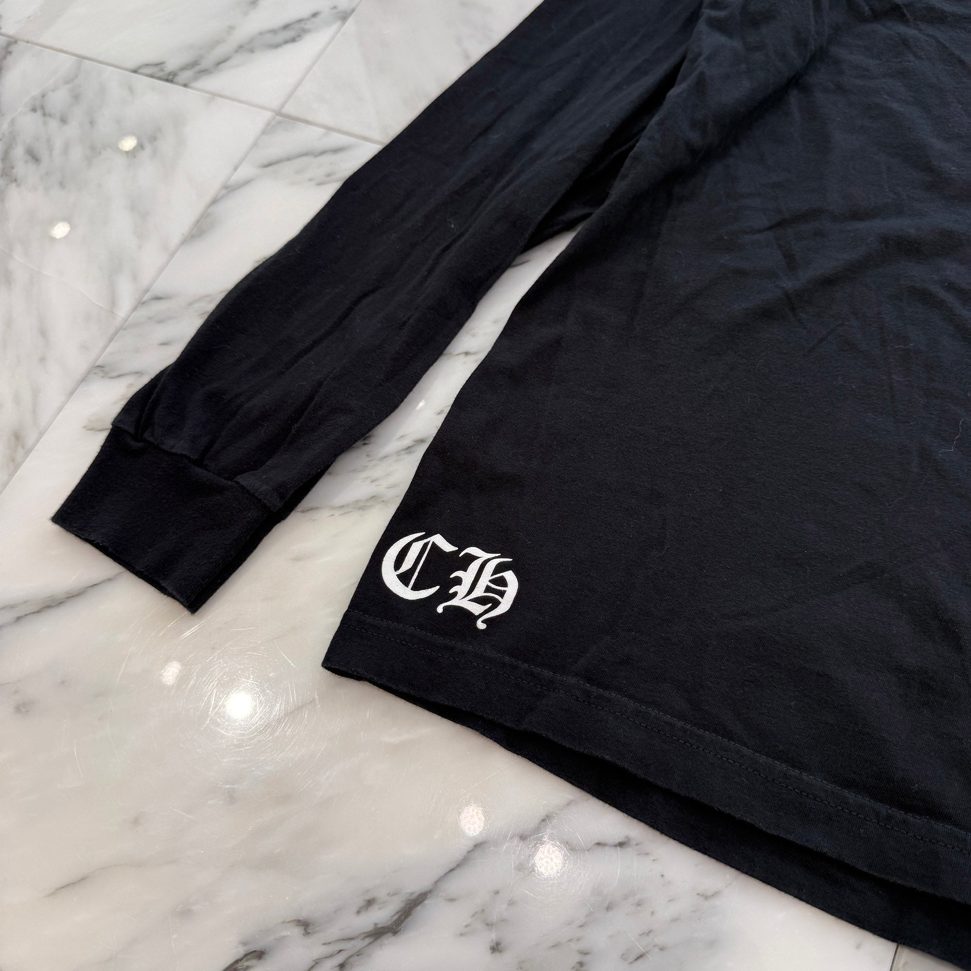 CHROME HEARTS Circle CH Plus Long Sleeve Tee Size M クロムハーツ サークル CHプラス ロングスリーブTシャツ サイズM