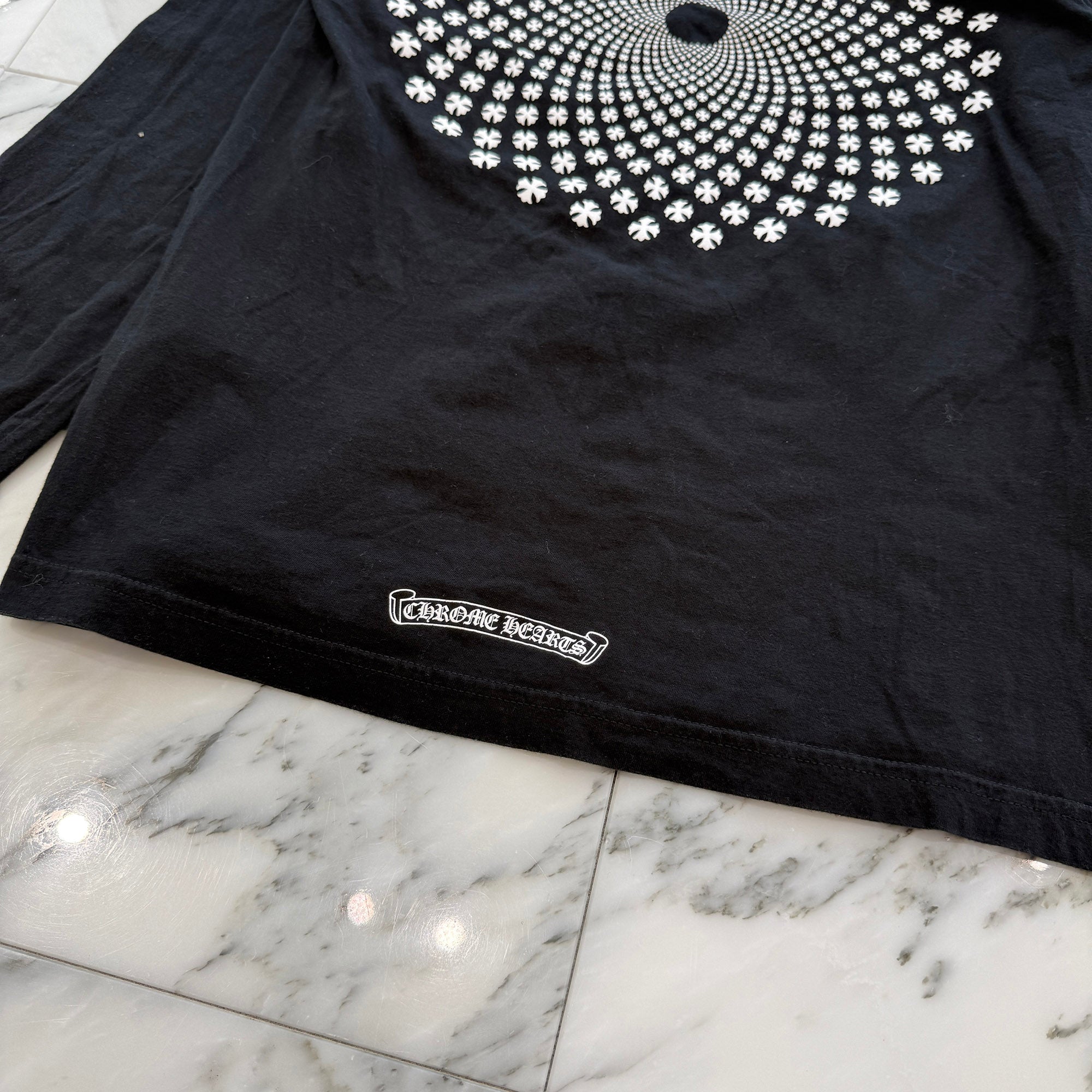 CHROME HEARTS Circle CH Plus Long Sleeve Tee Size M クロムハーツ サークル CHプラス ロングスリーブTシャツ サイズM