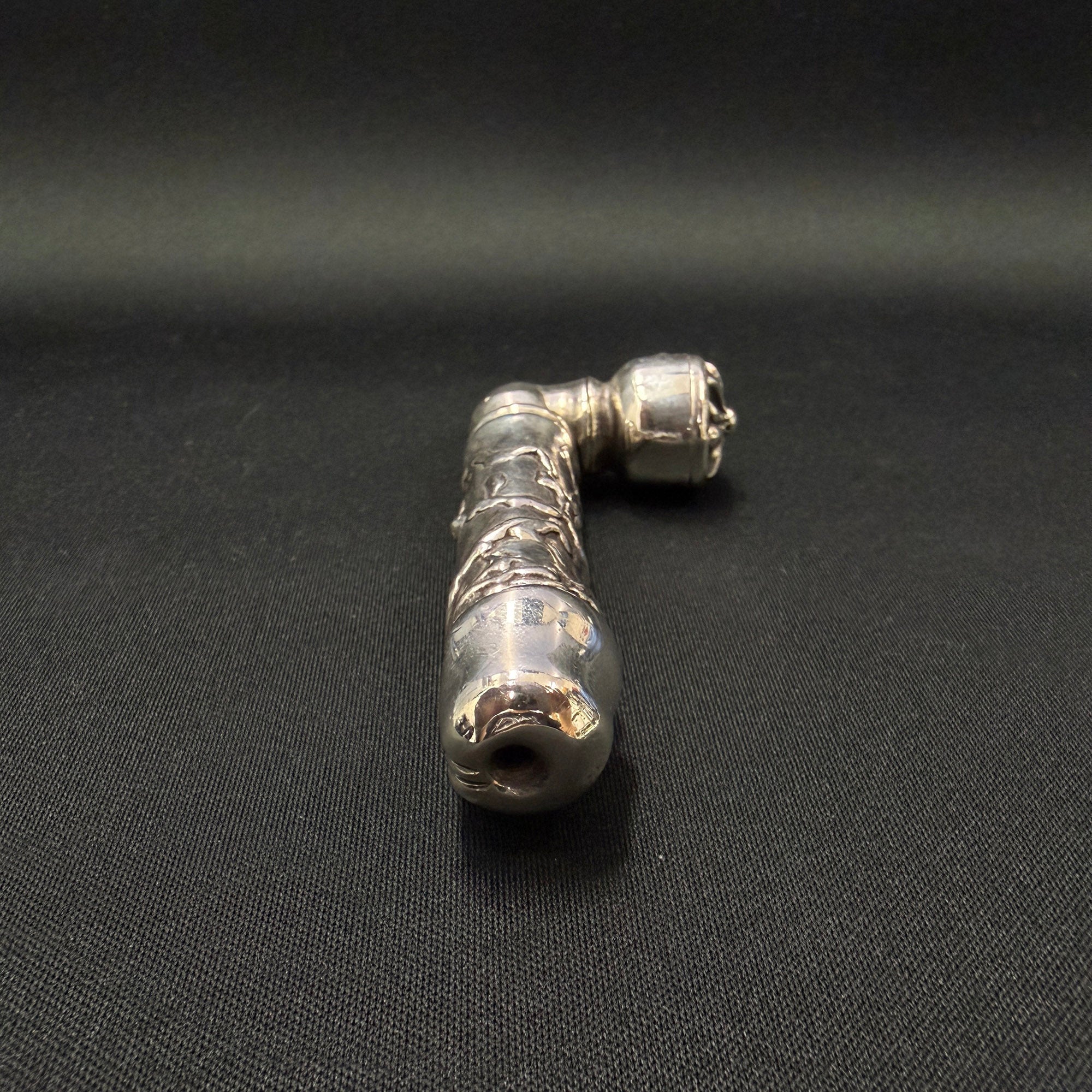 CHROME HEARTS Solid Silver Dick Pipe クロムハーツ ソリッドシルバー ディック パイプ