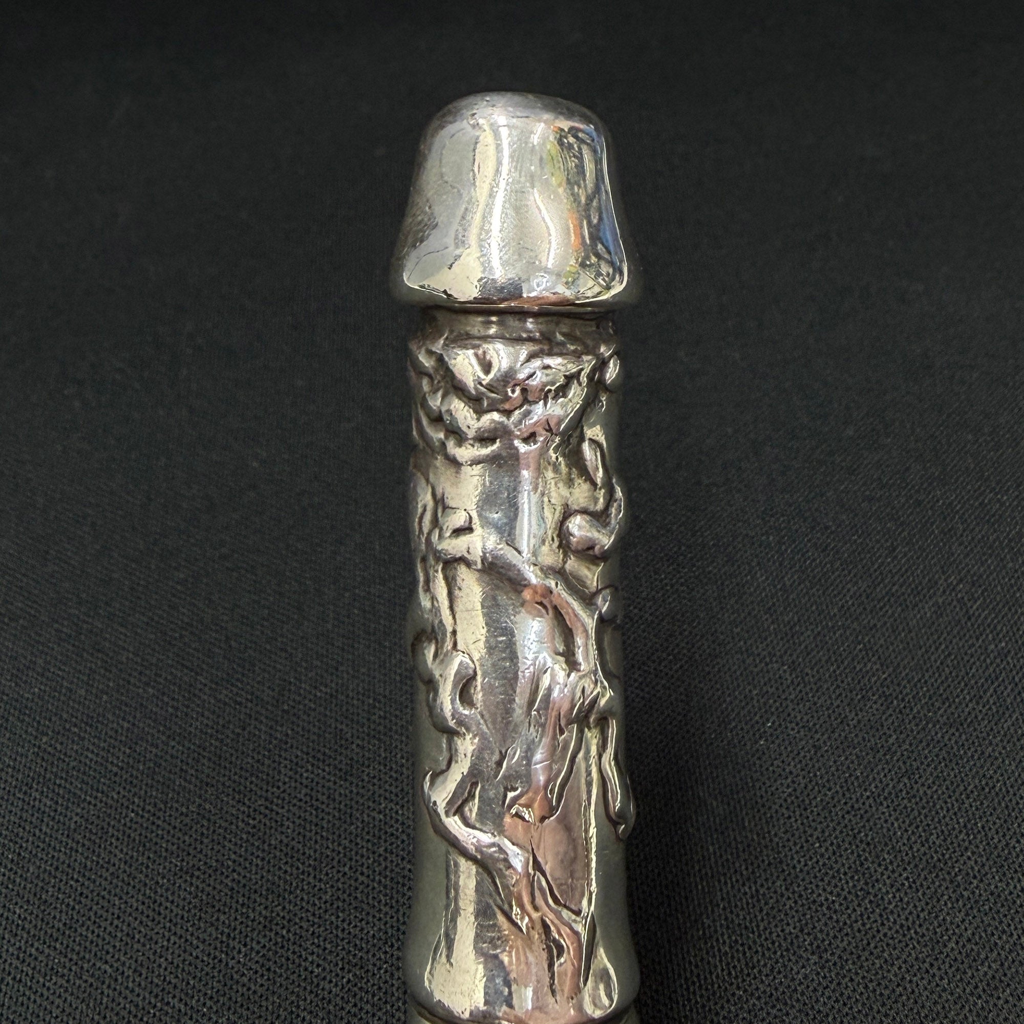 CHROME HEARTS Solid Silver Dick Pipe クロムハーツ ソリッドシルバー ディック パイプ