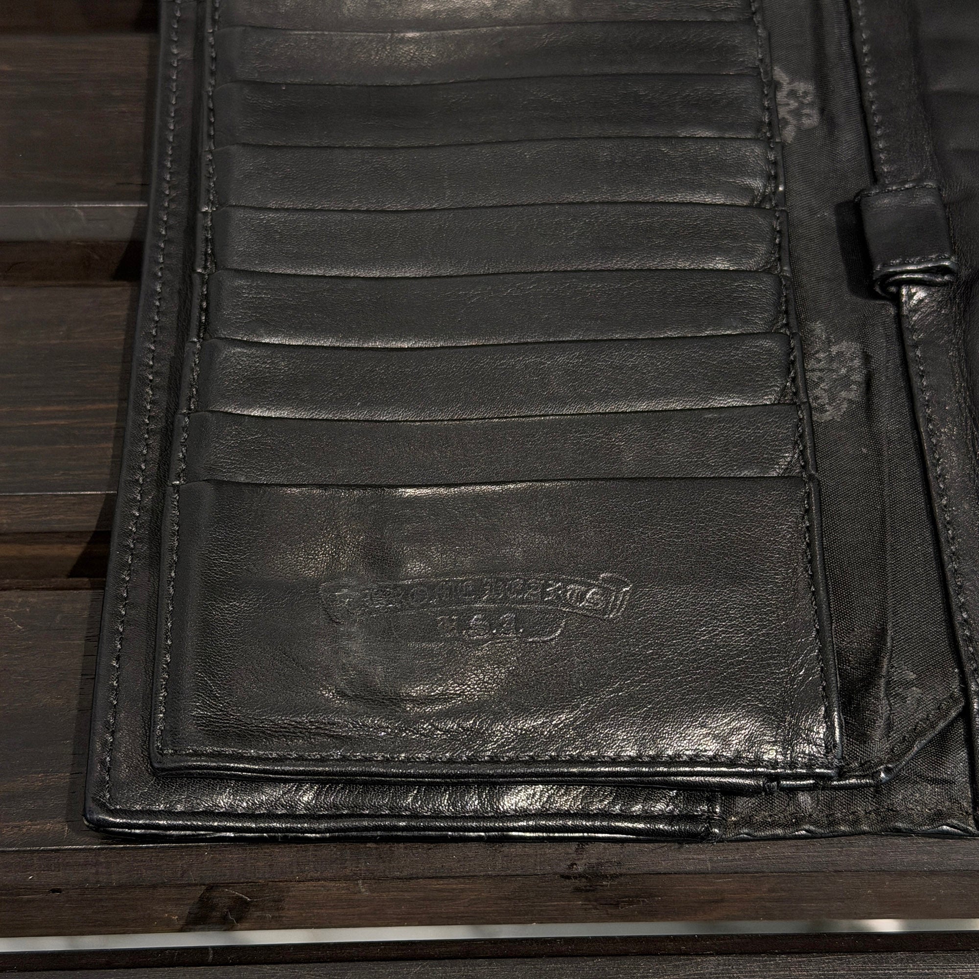 CHROME HEARTS Alligator Leather Wave Cross Ball Wallet クロムハーツ アリゲーターレザー ウェーブ クロスボール ウォレット