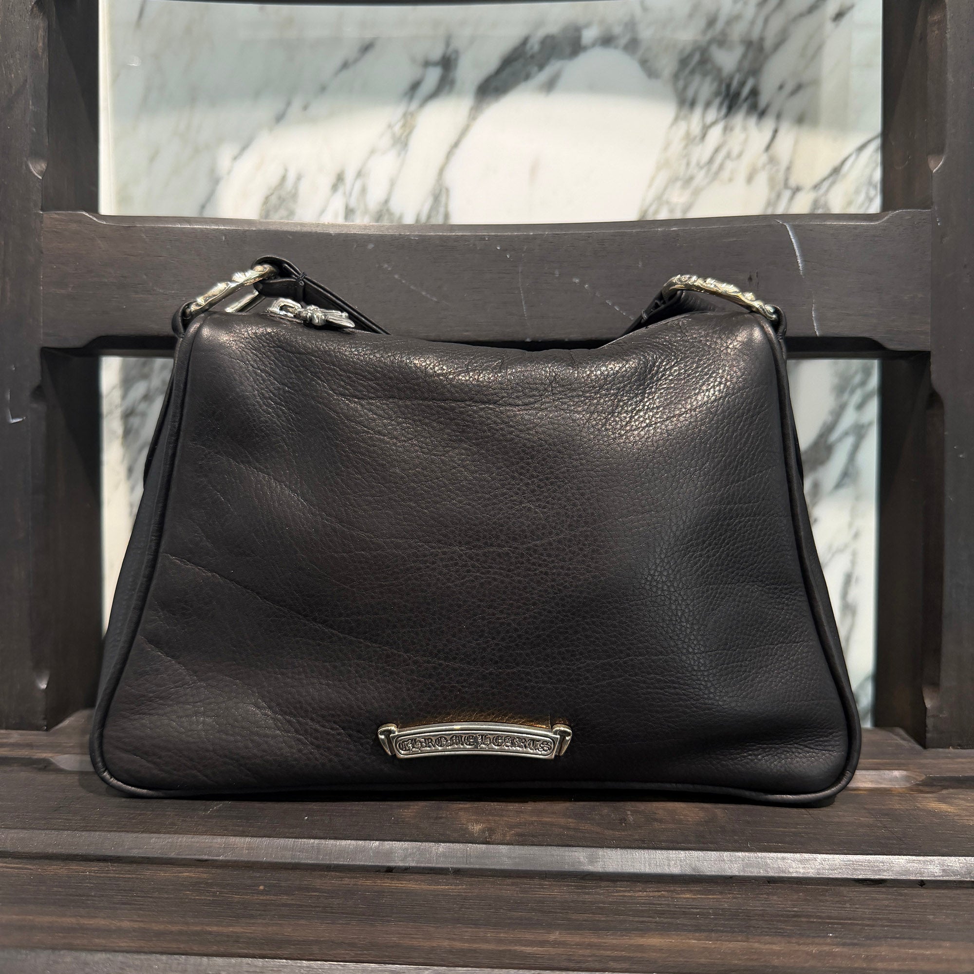 CHROME HEARTS CHICKEN NUGGET Small Leather Shoulder Bag クロムハーツ チキンナゲット スモールレザー ショルダーバッグ