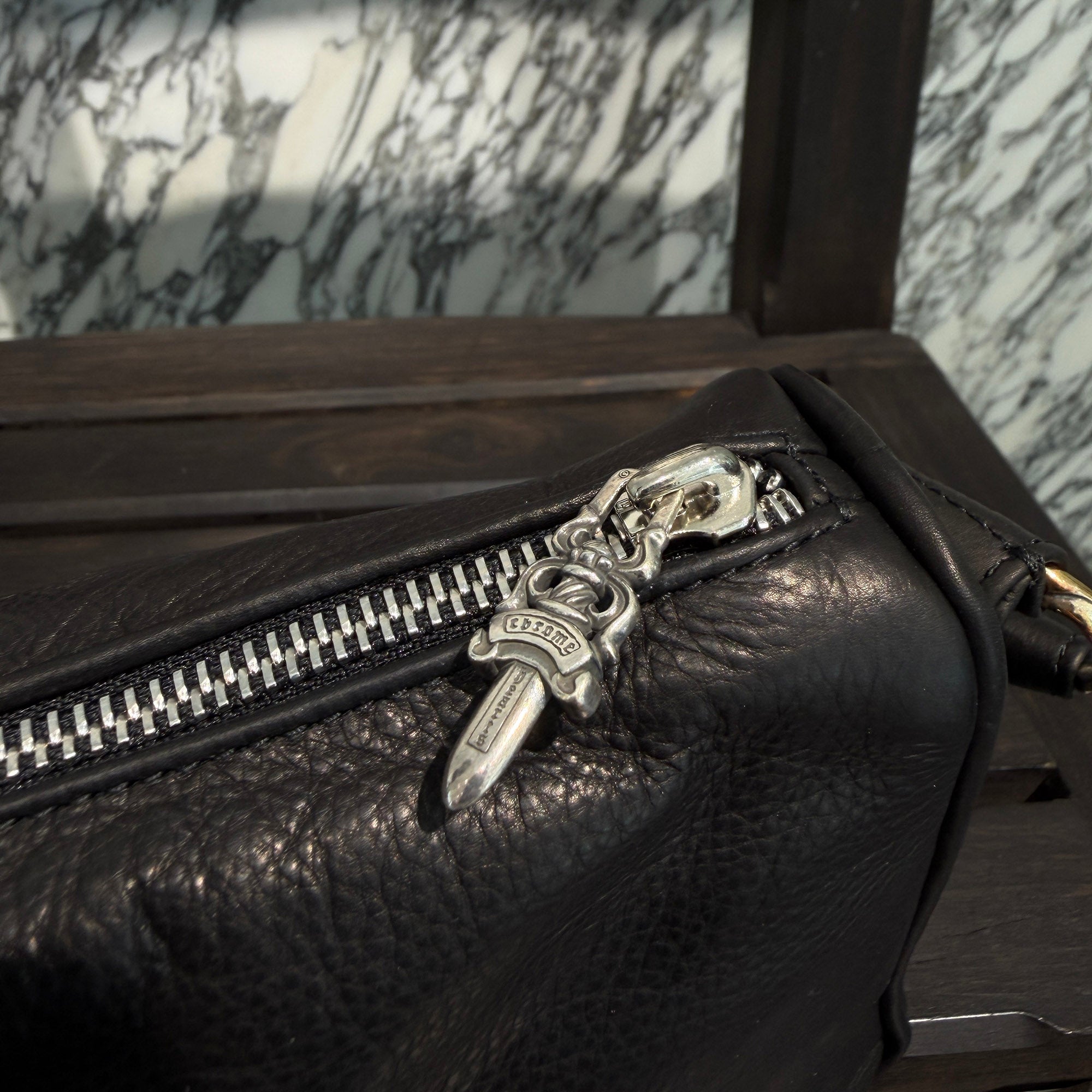 CHROME HEARTS CHICKEN NUGGET Small Leather Shoulder Bag クロムハーツ チキンナゲット スモールレザー ショルダーバッグ