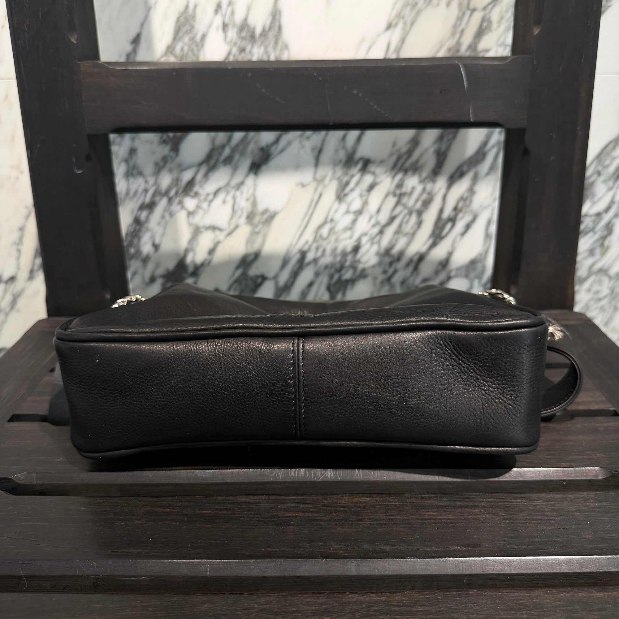 CHROME HEARTS CHICKEN NUGGET Small Leather Shoulder Bag クロムハーツ チキンナゲット スモールレザー ショルダーバッグ